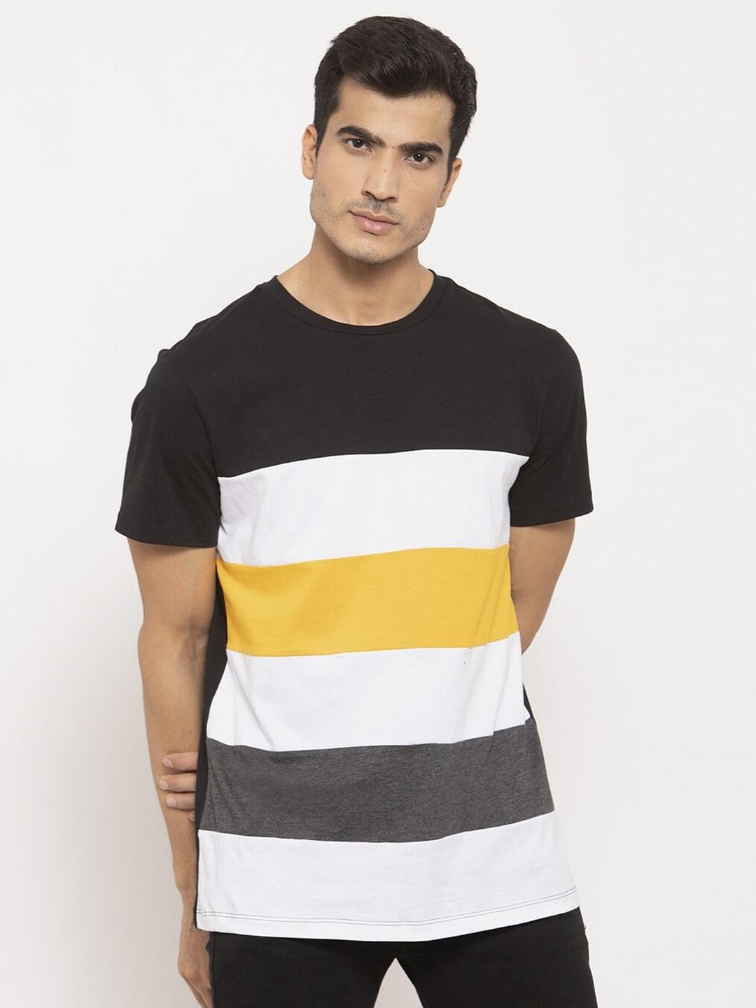 door74-men-multicoloured-colourblocked-t-shirt