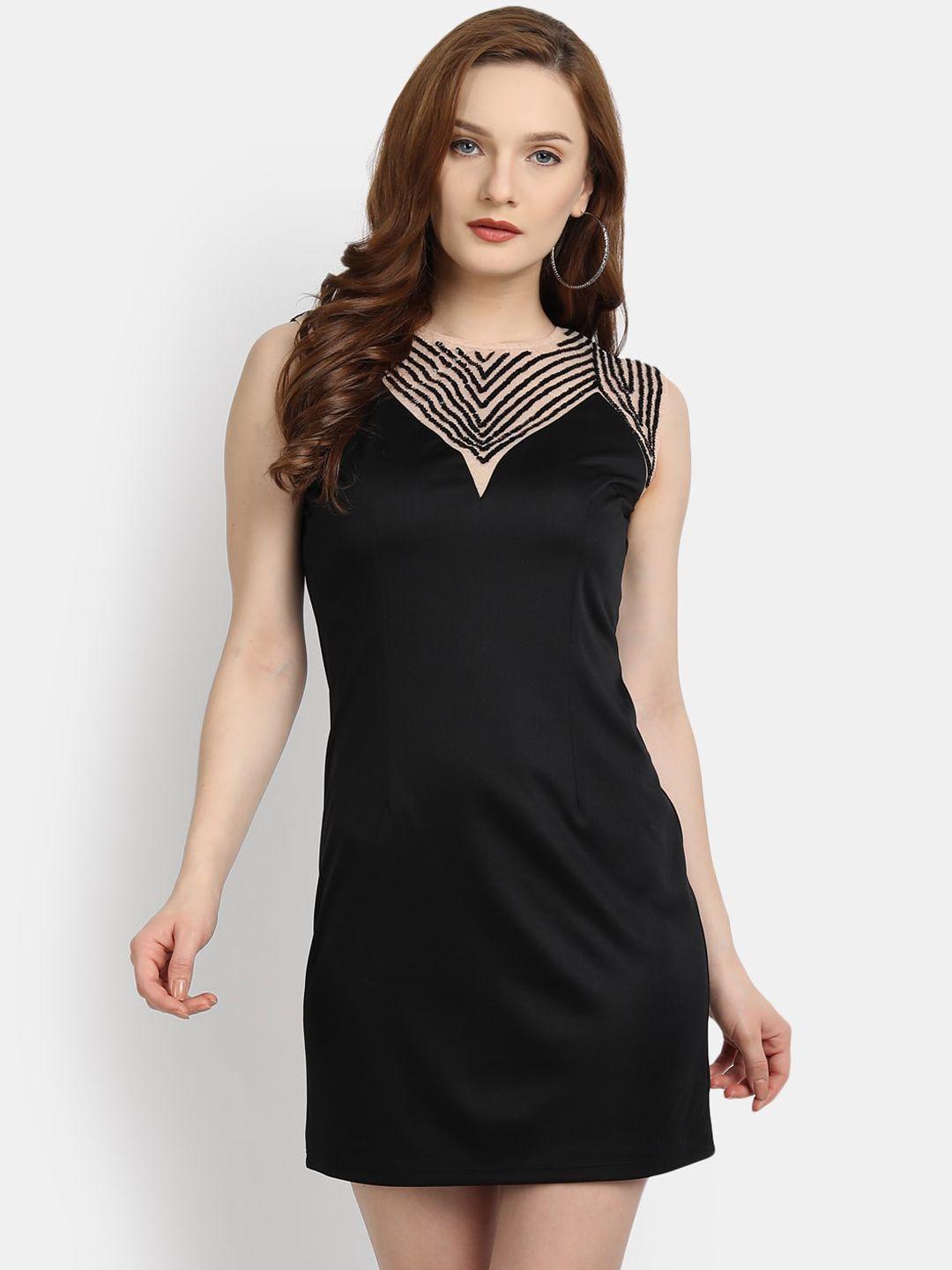 ly2-women-black-boat-neck-mini-dress