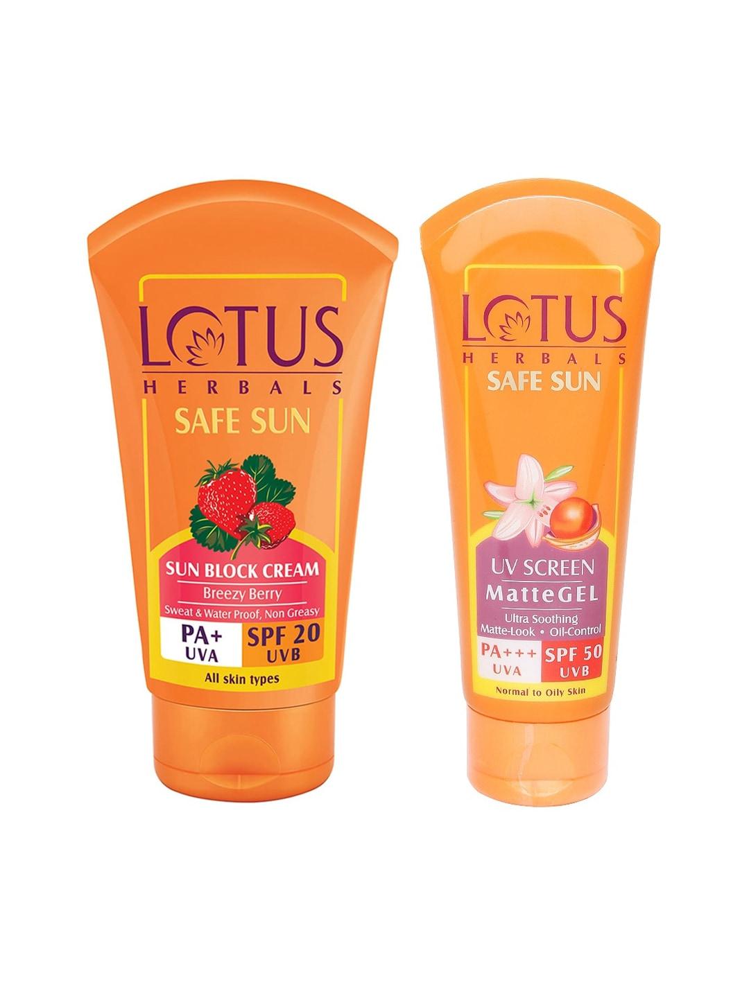 Lotus Herbals Set of 2 Sunscreen