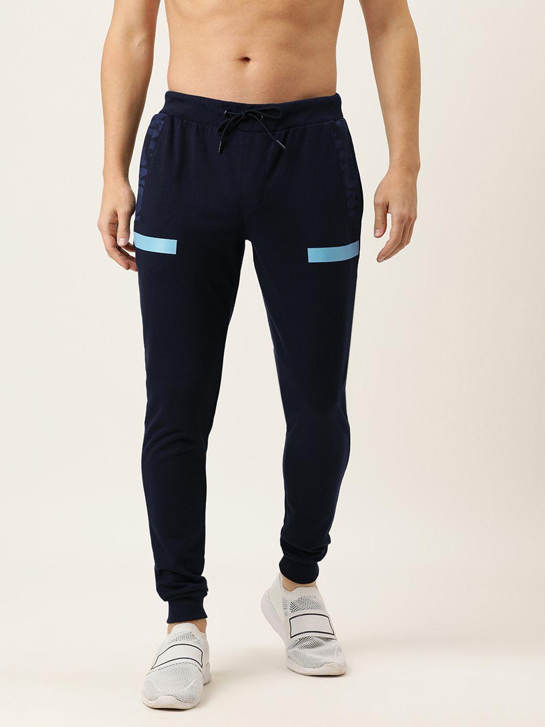 flying-machine-men-navy-blue-solid-joggers