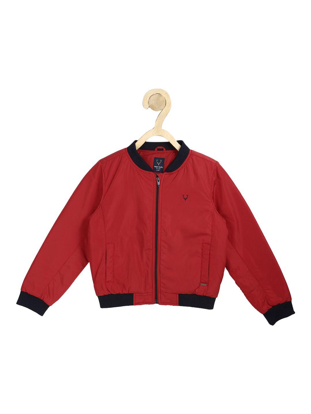 allen-solly-junior-boys-red-bomber-jacket