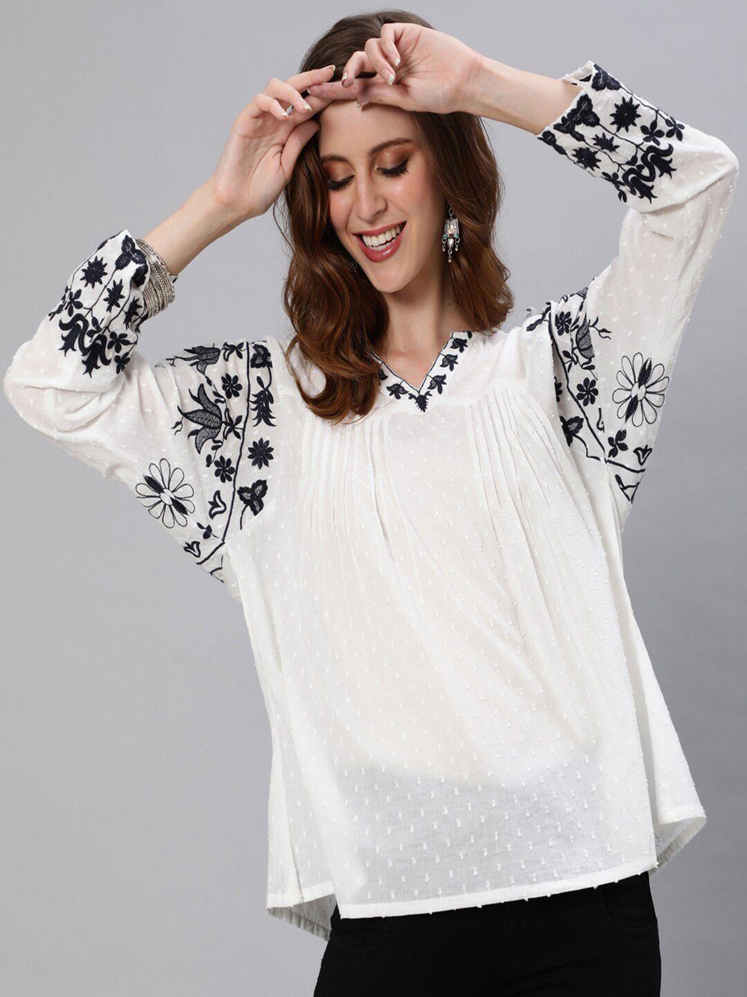 ishin-embroidered-a-line-top