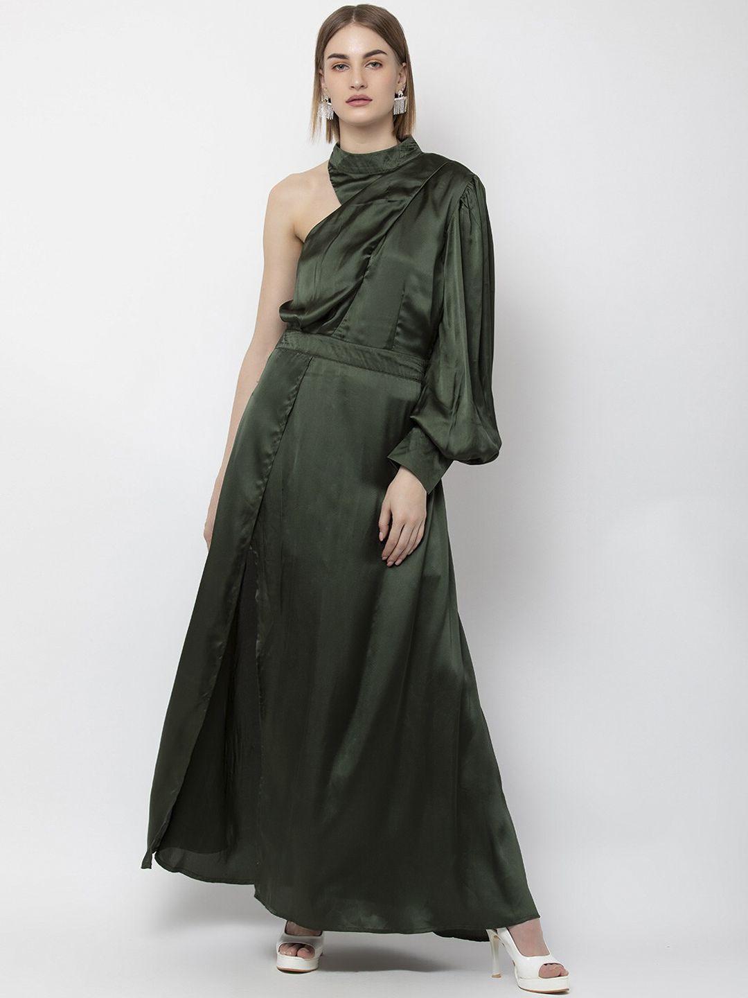 dodo-&-moa-women-olive-green-satin-maxi-dress