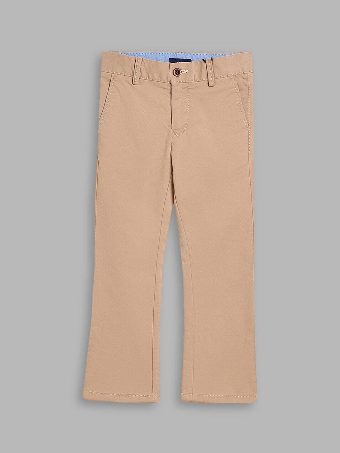 GANT Boys Brown Cotton Trousers