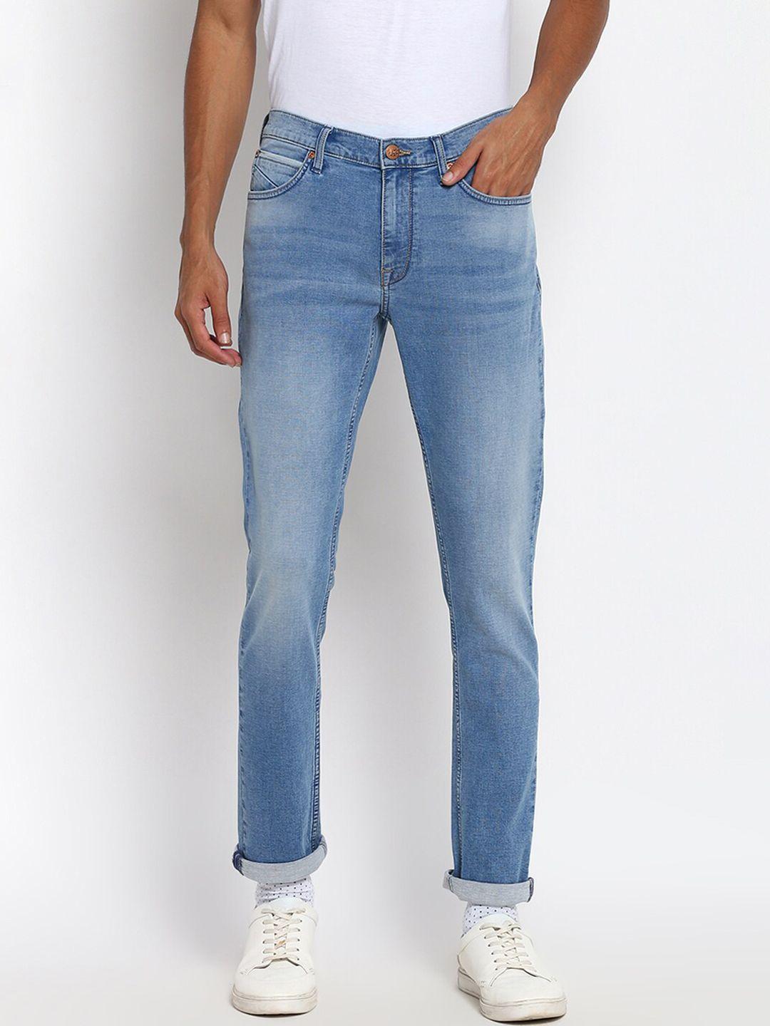 lee-men-blue-solid-skinny-fit-low-rise-heavy-fade-jeans