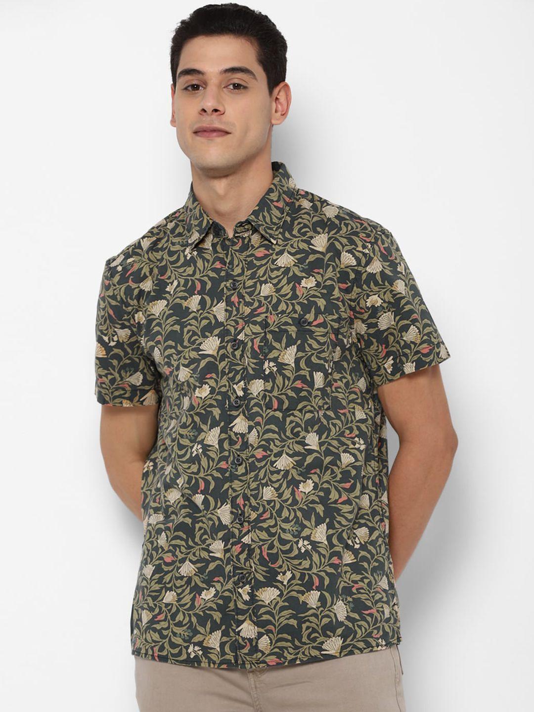 american-eagle-outfitters-men-grey-floral-opaque-printed-casual-shirt