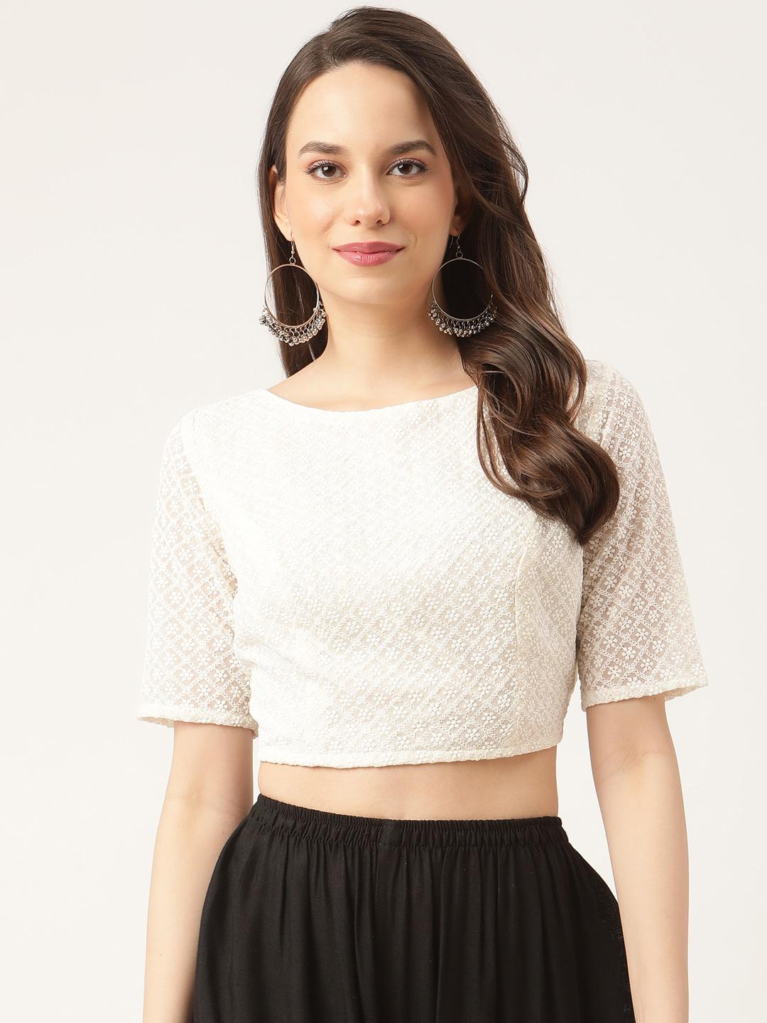 studio-shringaar-off-white-embroidered-georgette-chikankari-saree-blouse
