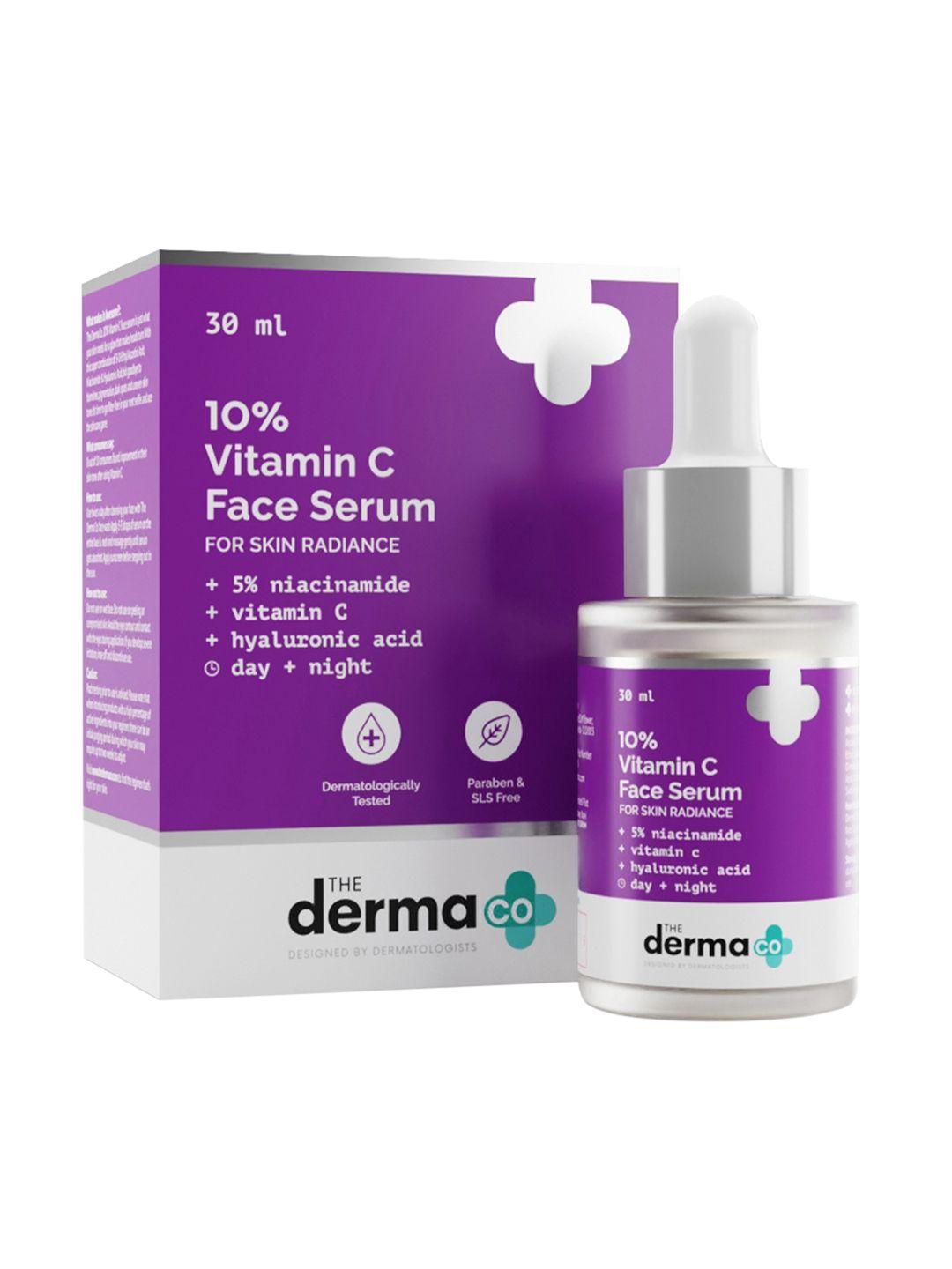 The Derma co. 10% Vitamin C Face Serum with 5% Niacinamide & Hyaluronic Acid 30ml