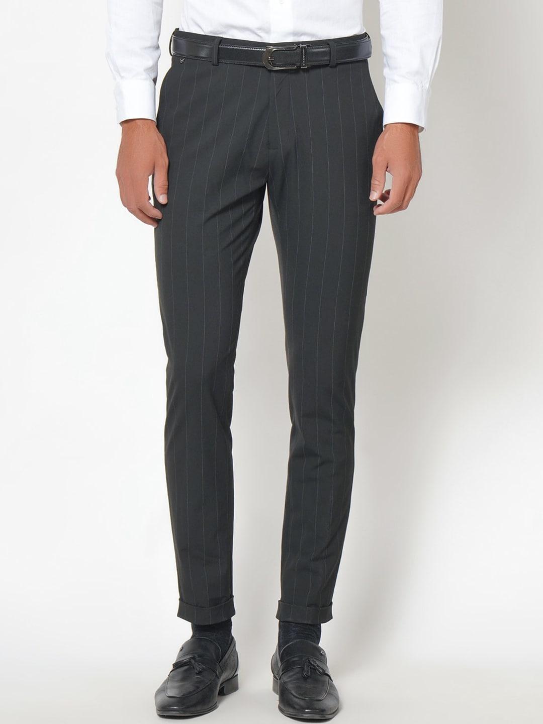 blackberrys-men-grey-striped-phoenix--skinny-fit-formal-trousers