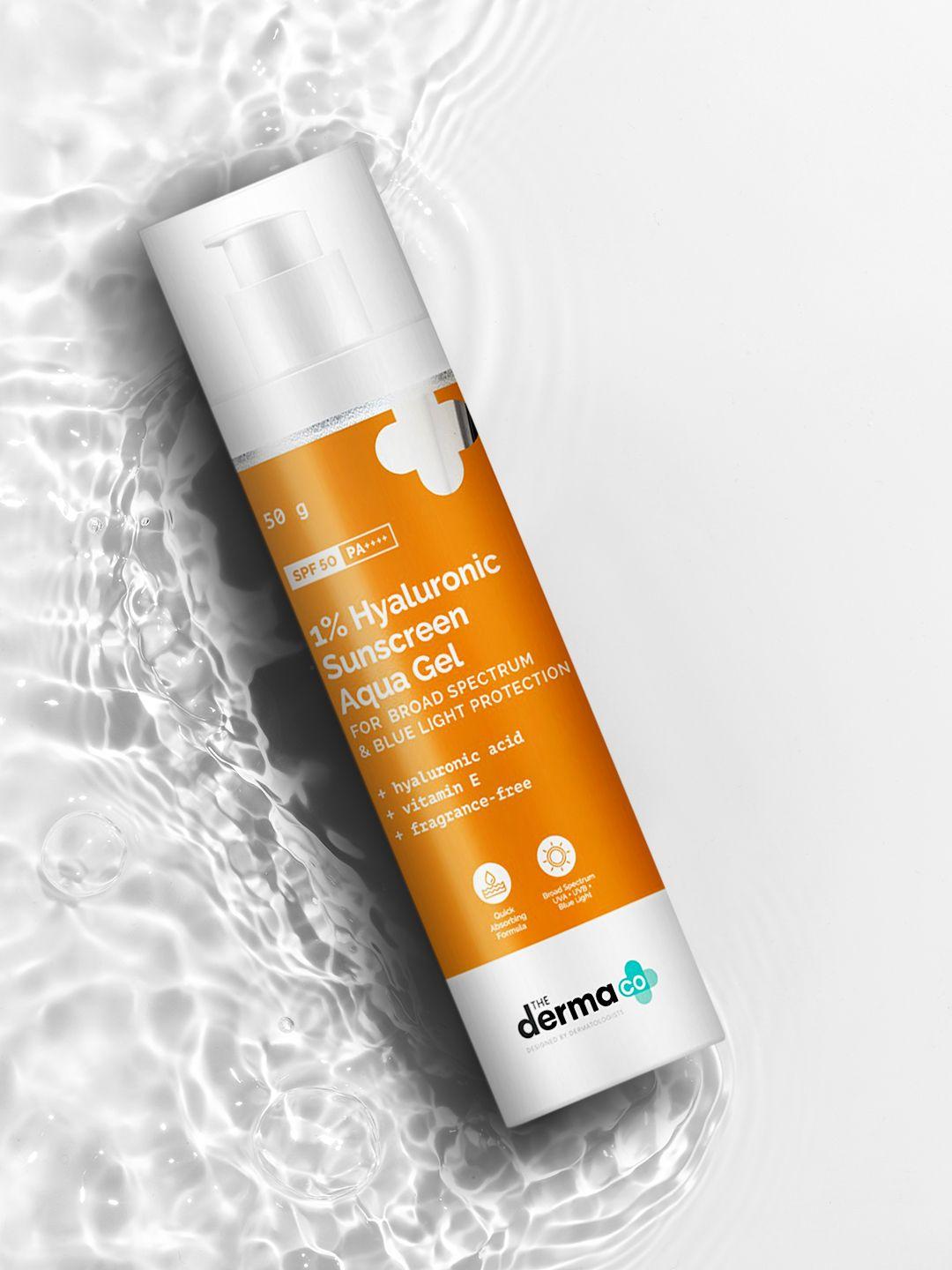 The Derma co. 1% Hyaluronic Sunscreen Aqua Gel with Titanium Oxide