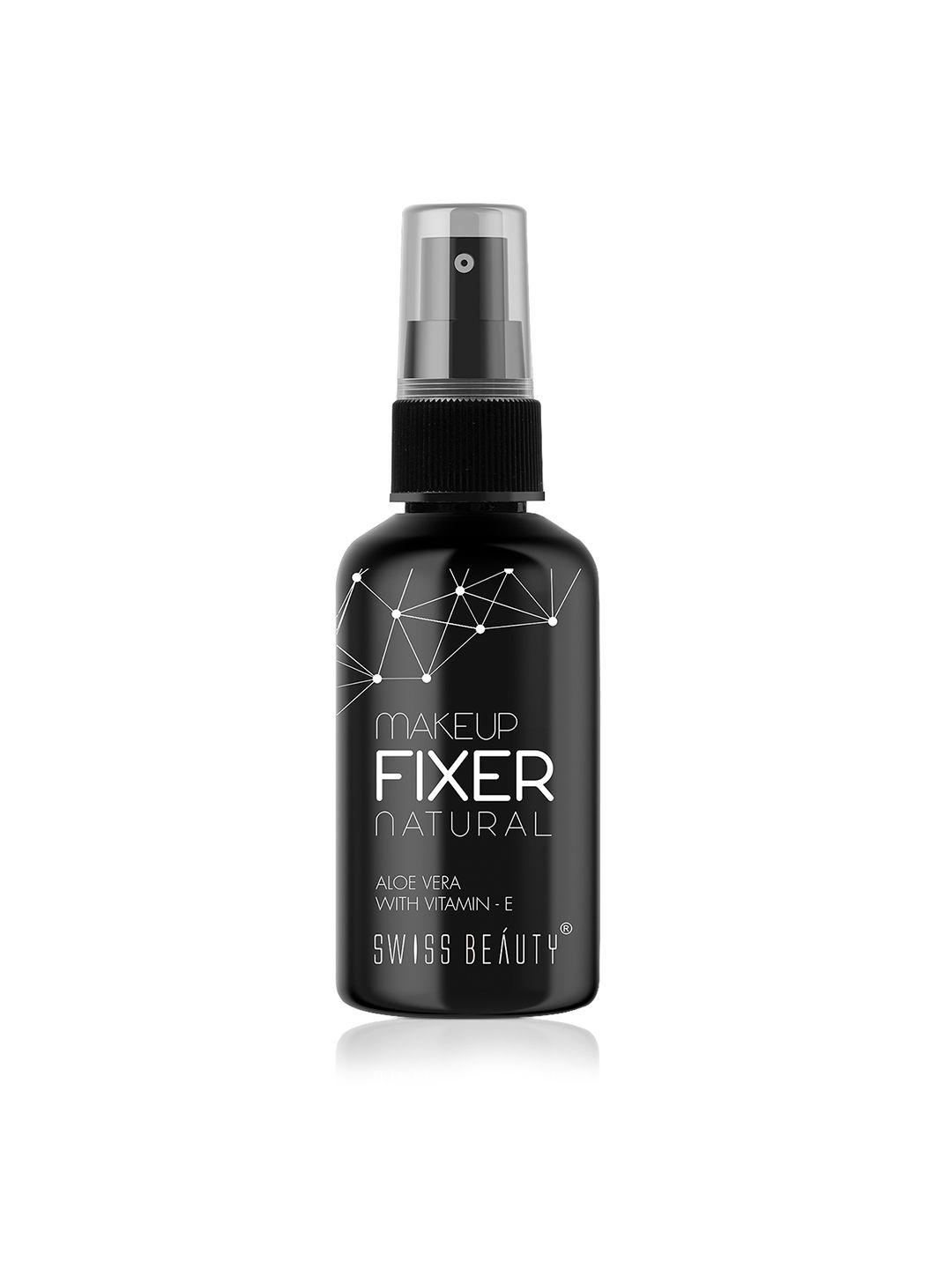 SWISS BEAUTY Long Lasting Makeup Fixer Natural Spray - Aloe Vera With Vitamin E 50 ml