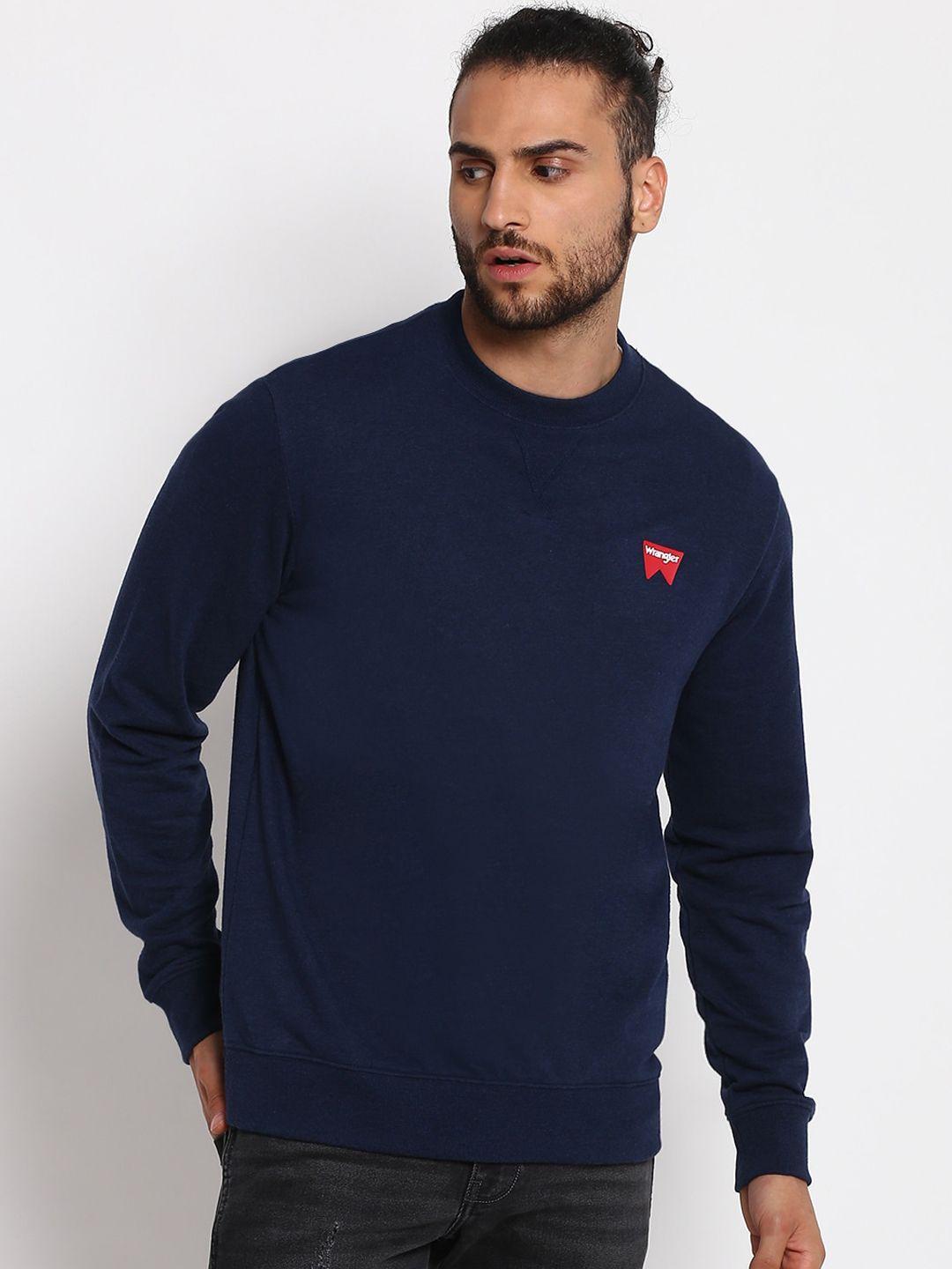wrangler-men-navy-blue-cotton-sweatshirt
