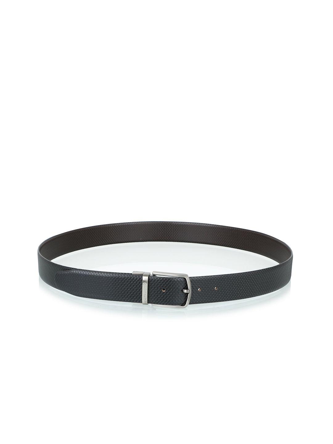 kezro-men-black-textured-leather-formal-belt