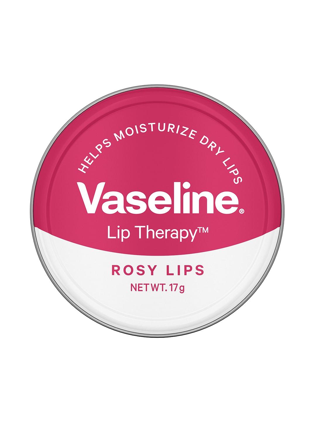 Vaseline Lip Therapy Tins For Moisturised & Soft Lips 17g - Rosy Lips