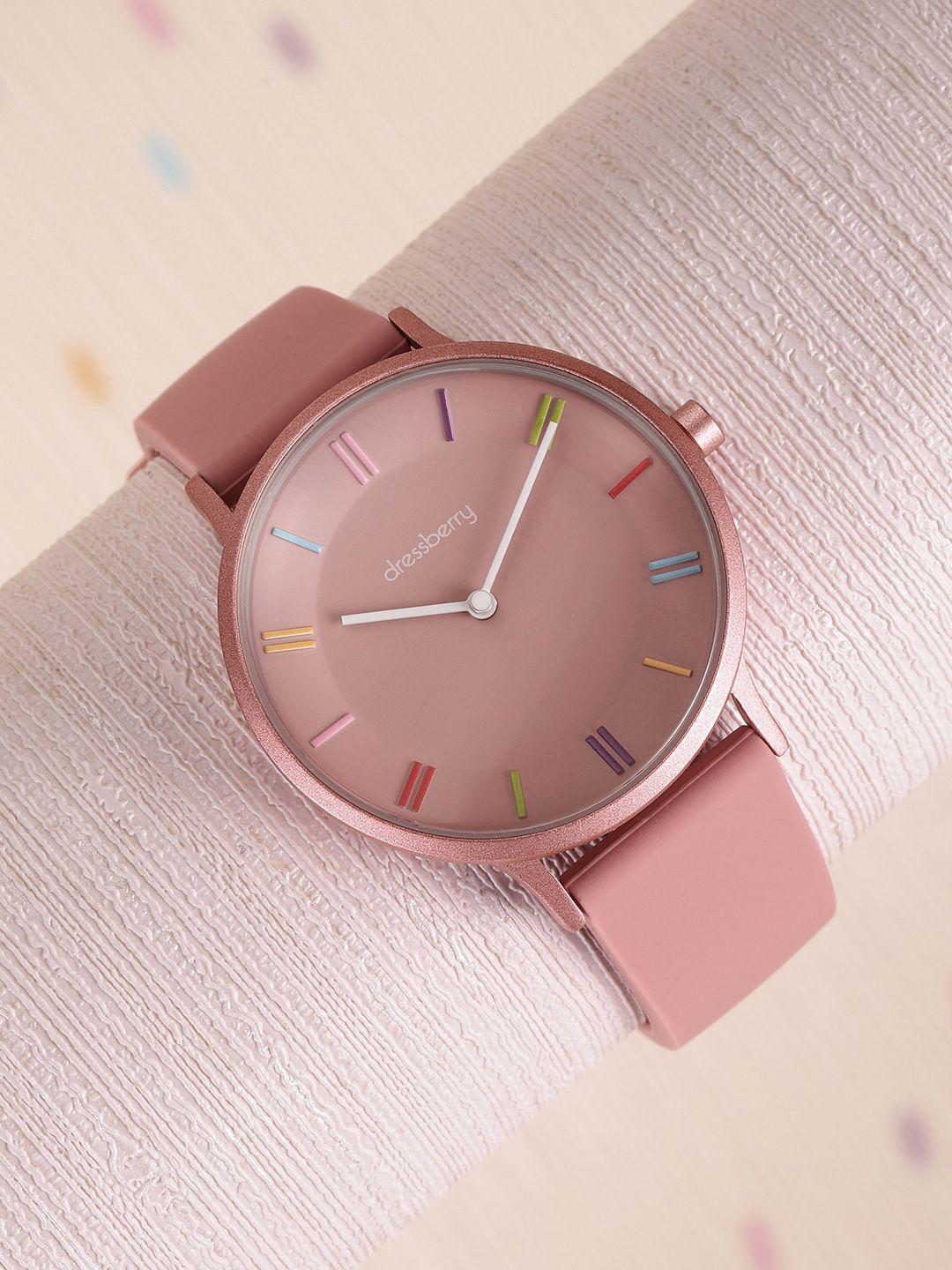 dressberry-women-pink-dial-&-straps-analogue-watch-mfb-pn-dk2855