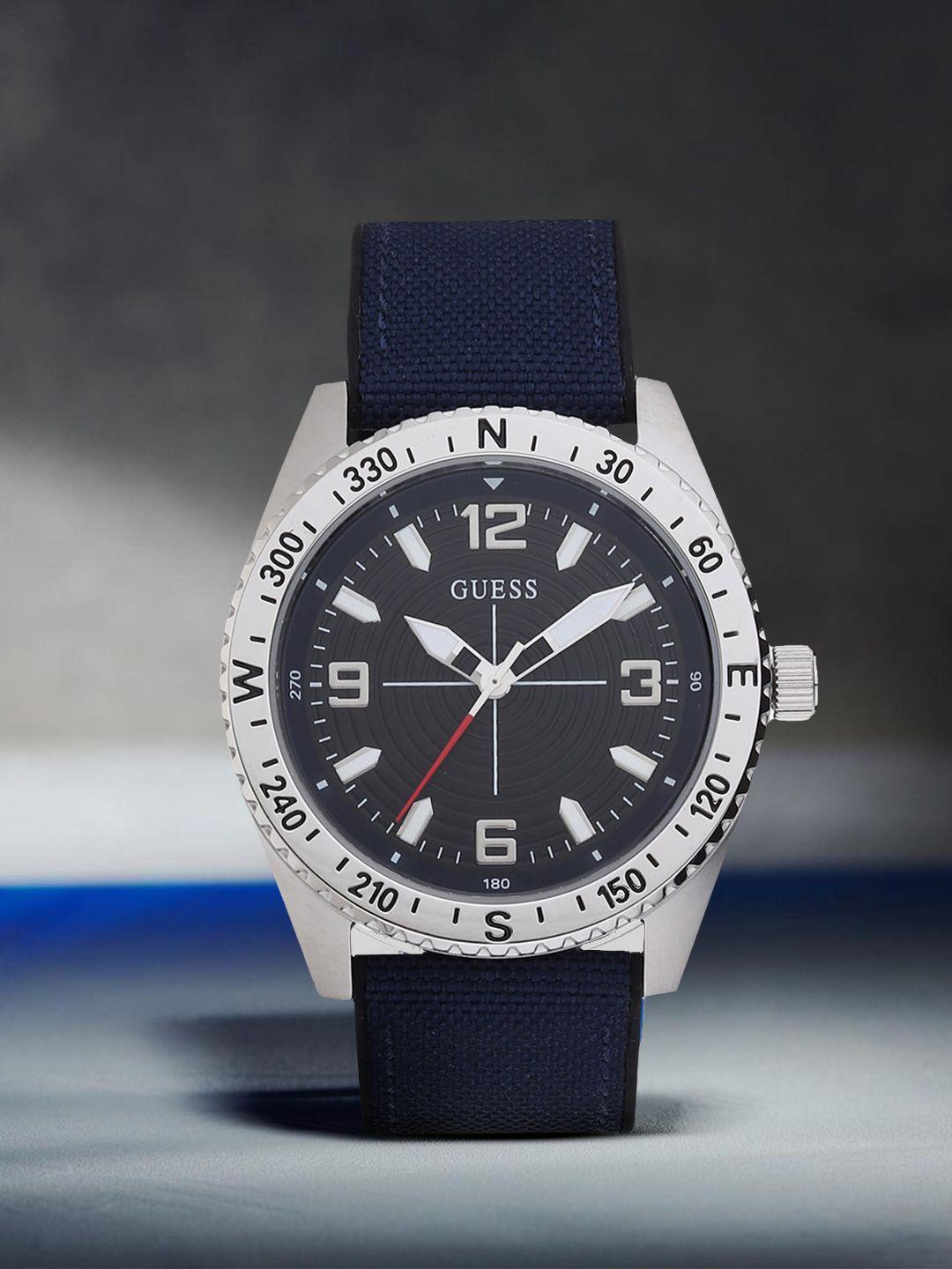 guess-men-black-dial-&-blue-straps-analogue-watch-gw0328g1