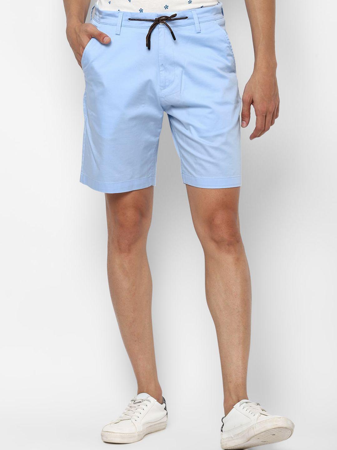 forever-21-men-blue-regular-shorts
