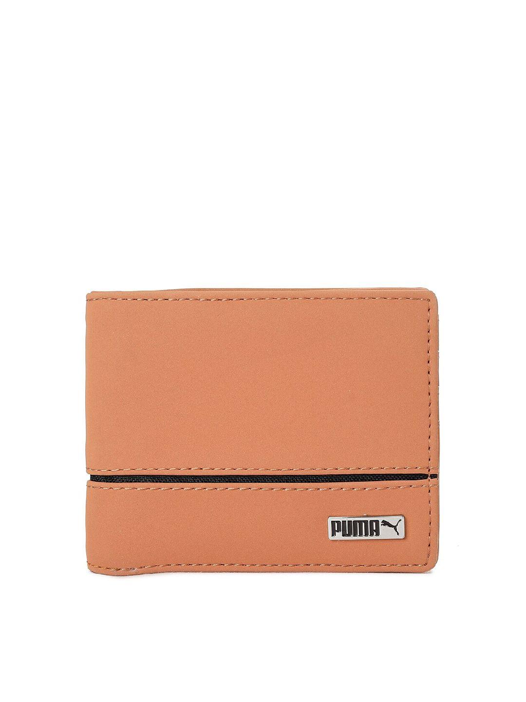 Puma Men Brown Two Fold Style Wallet
