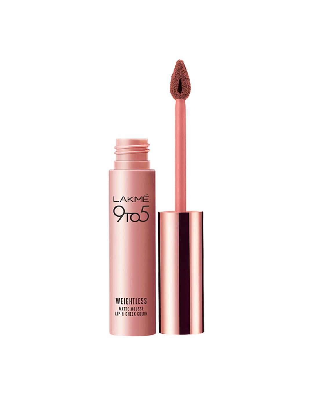 Lakme 9to5 Weightless Matte Mousse Lip & Cheek Color Lipstick - Coffee Lite