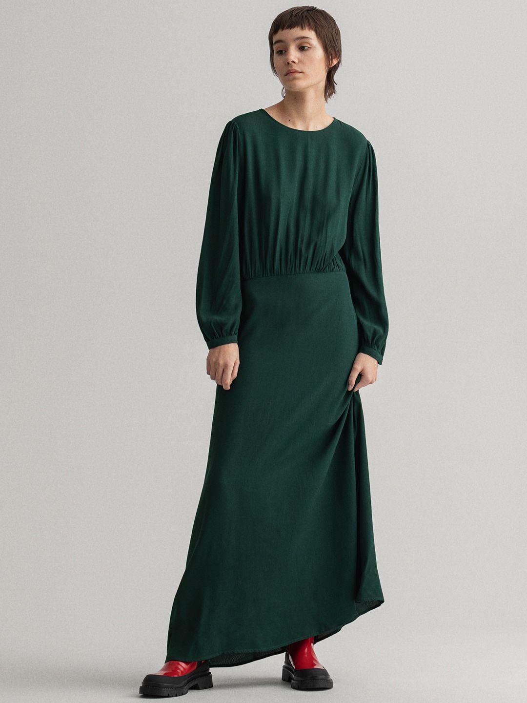 gant-green-maxi-dress
