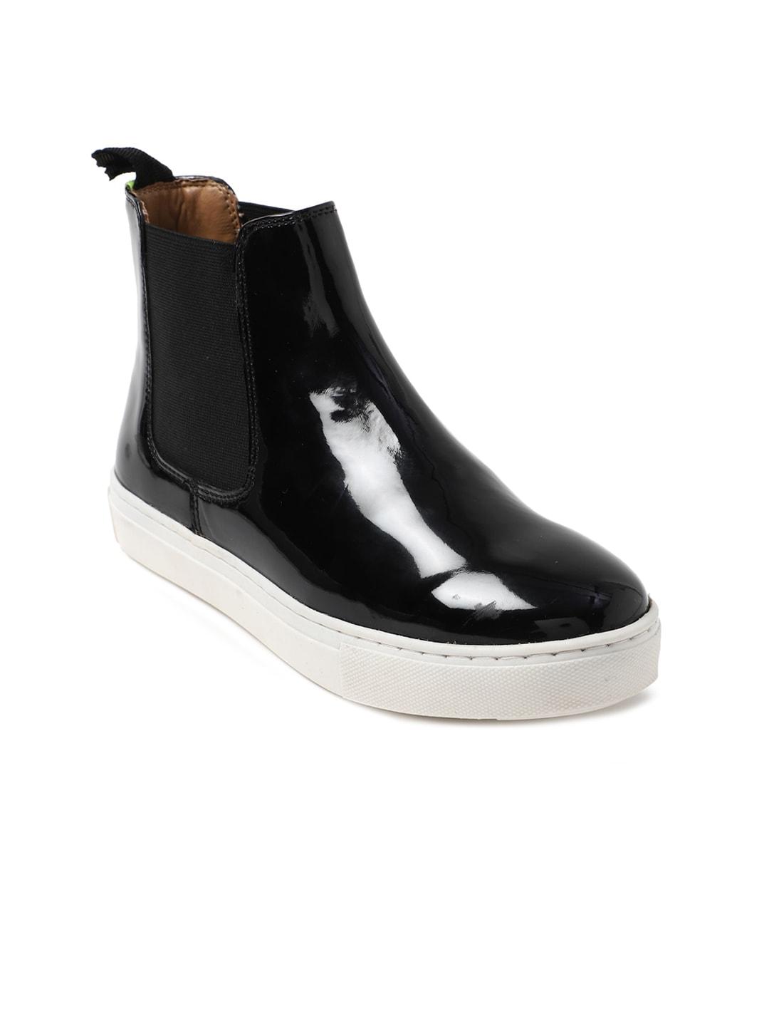 forever-21-women-black-solid-mid-top-pu-flat-boots