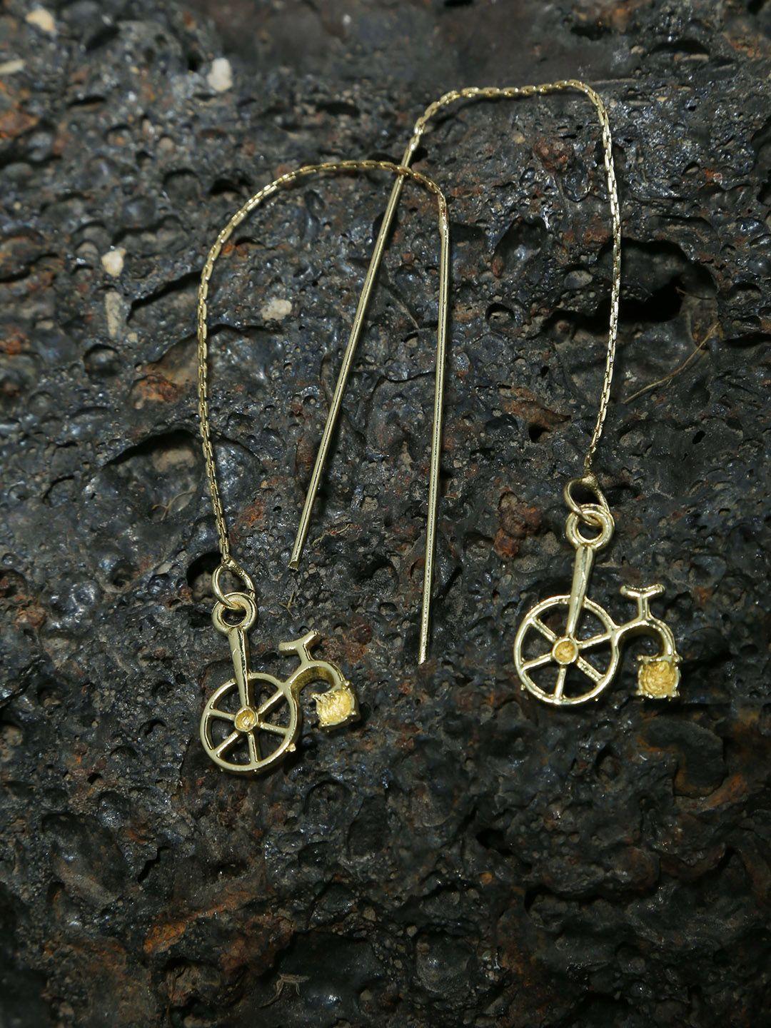 diva-walk-gold-toned-contemporary-drop-earrings