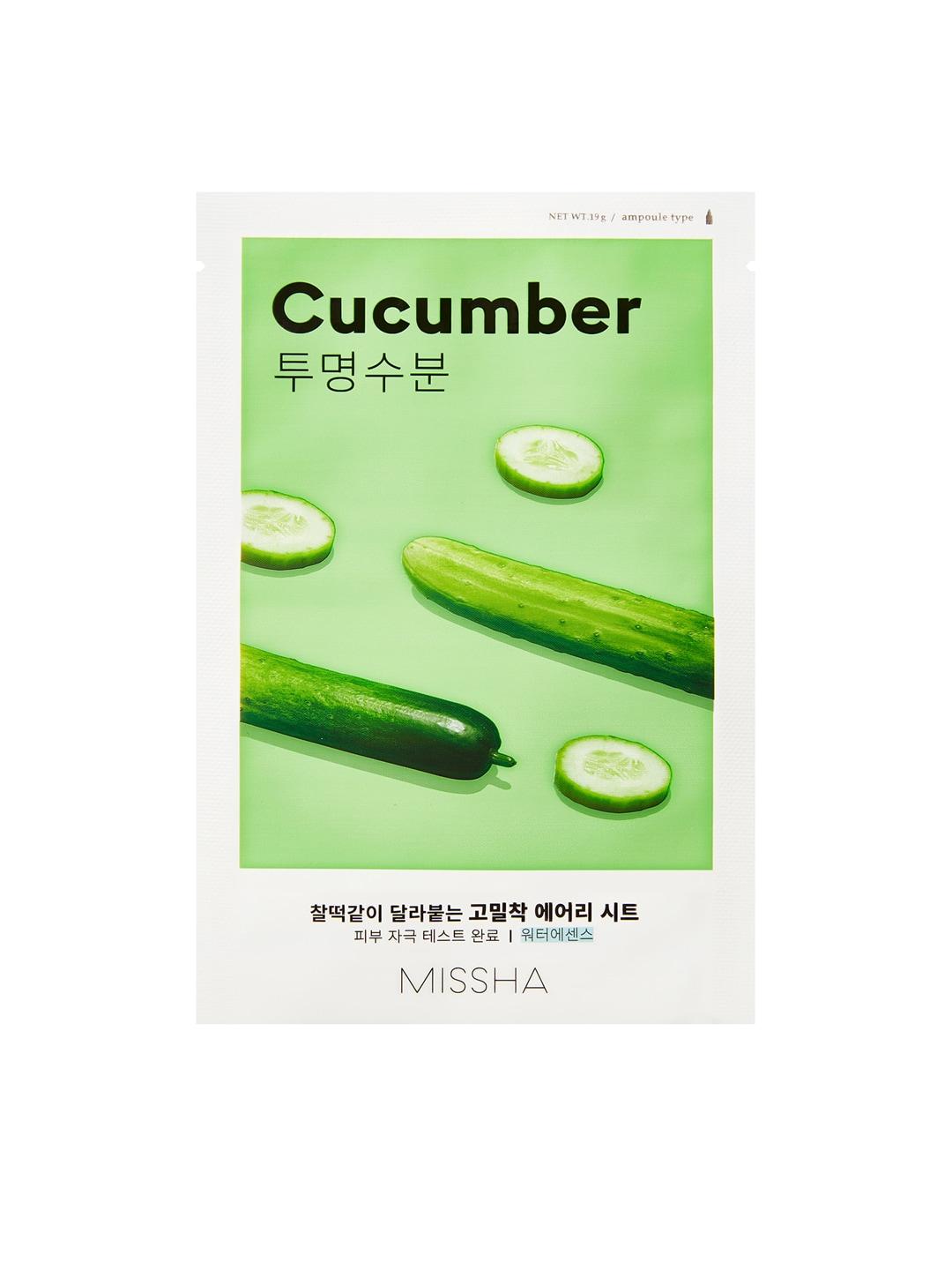 MISSHA Pack of 5 Cucumber Airy Fit Sheet Mask
