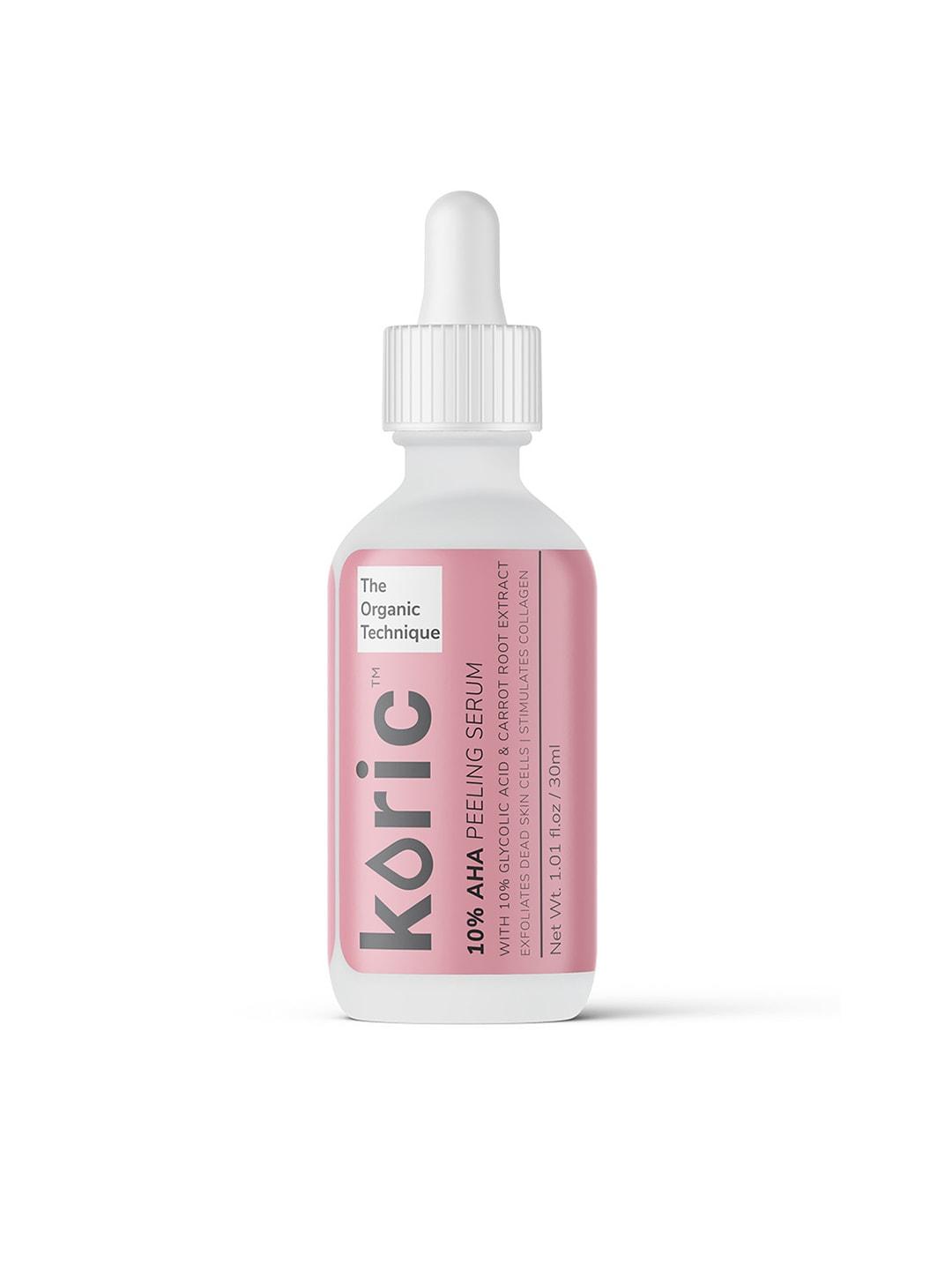 Koric 10% AHA Peeling Serum with 10% Glycolic Acid & Carrot Root Extract 30 ml