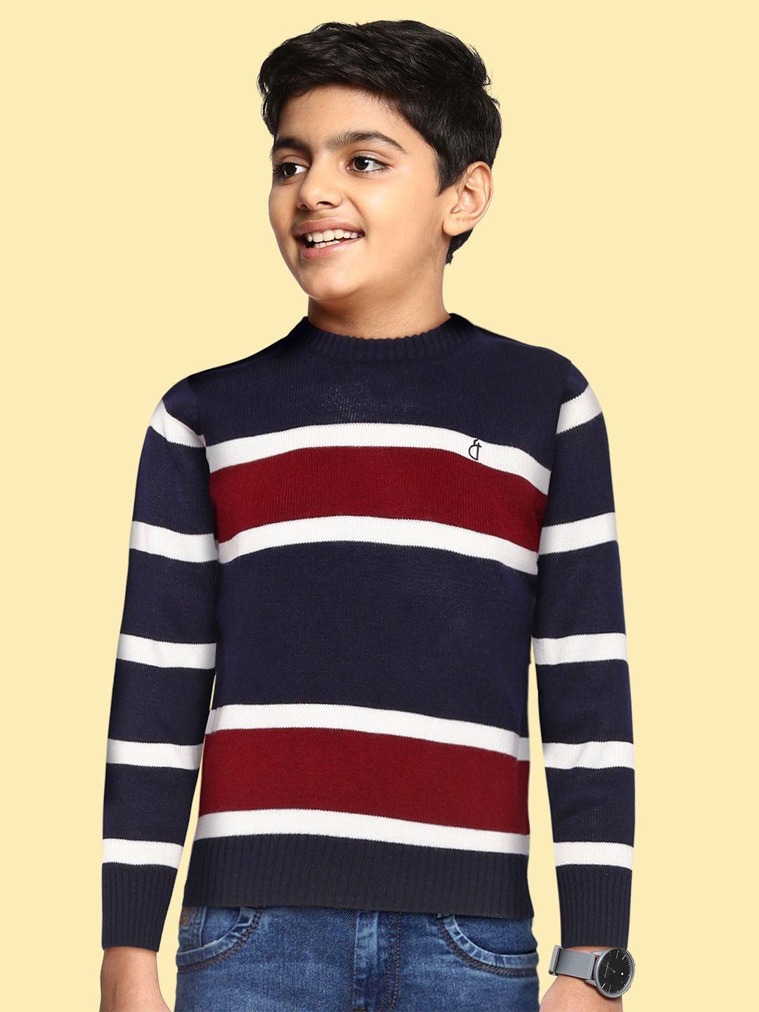 gini-and-jony-boys-navy-blue-&-white-striped-pullover