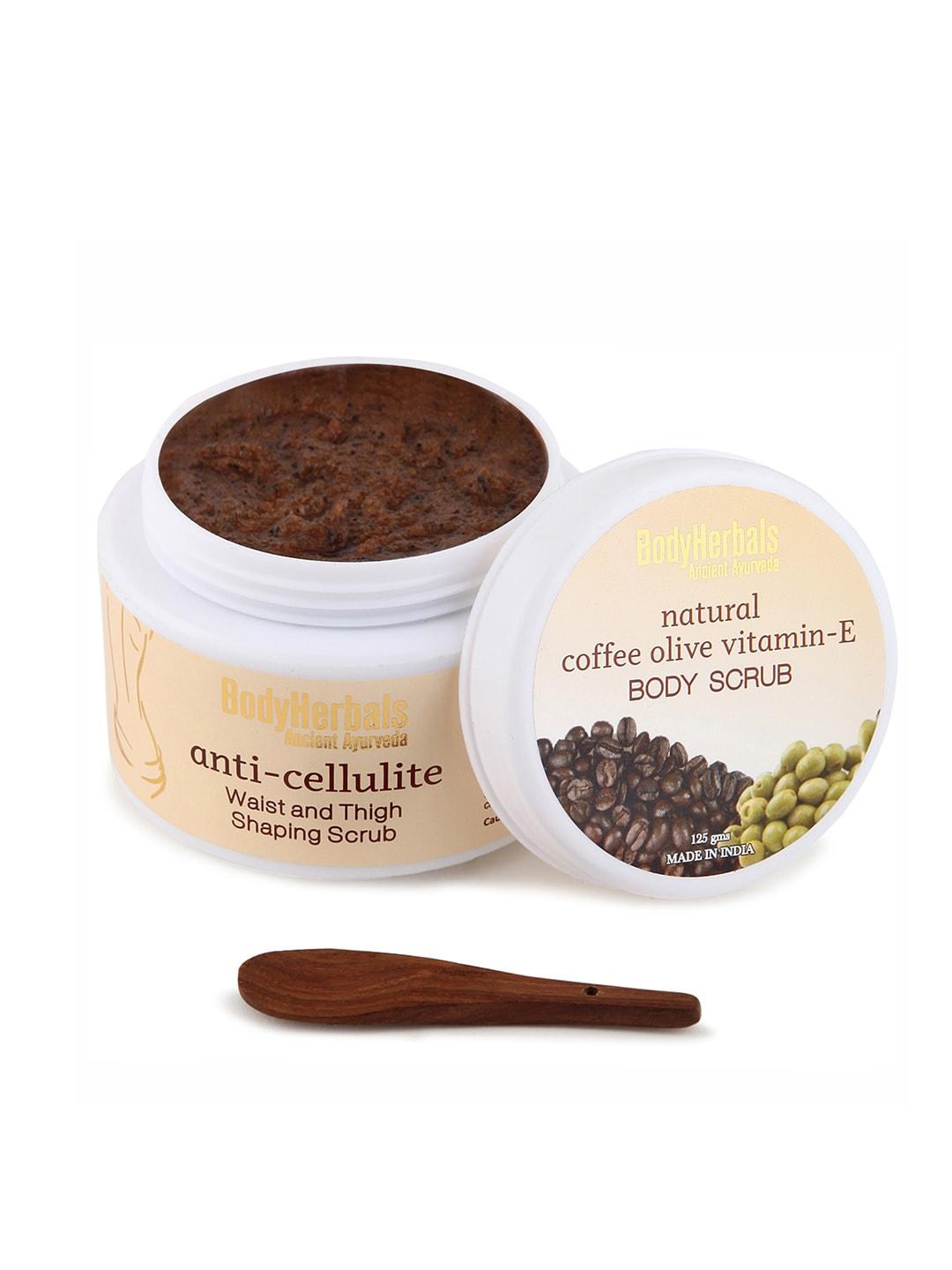 BodyHerbals Anti-Cellulite Coffee Olive and Vitamin E Body Scrub 125 gm