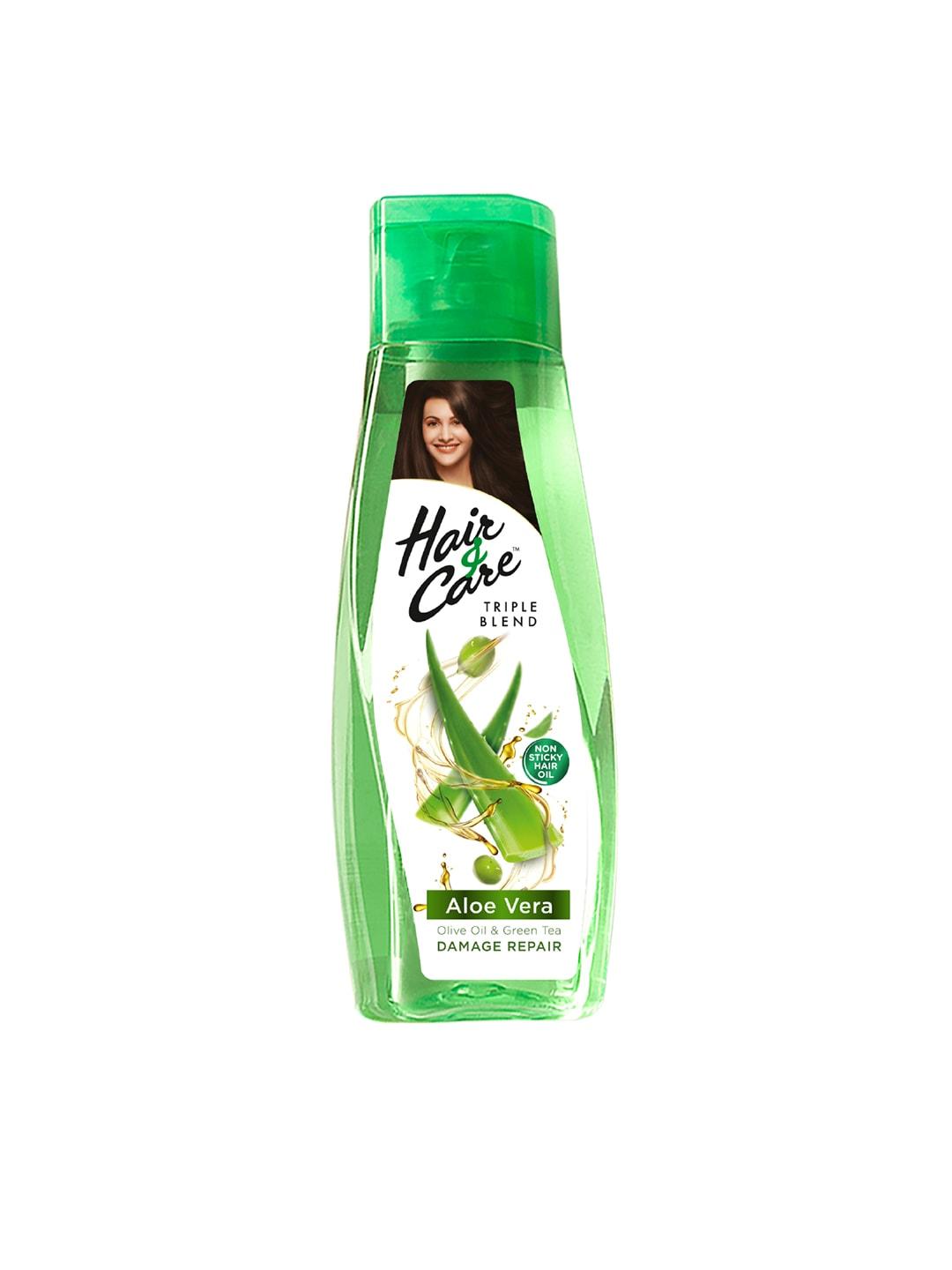 Hair & Care Damage Repair Non-Sticky Hair Oil with Aloe Vera-Olive Oil & Green Tea 300 ml