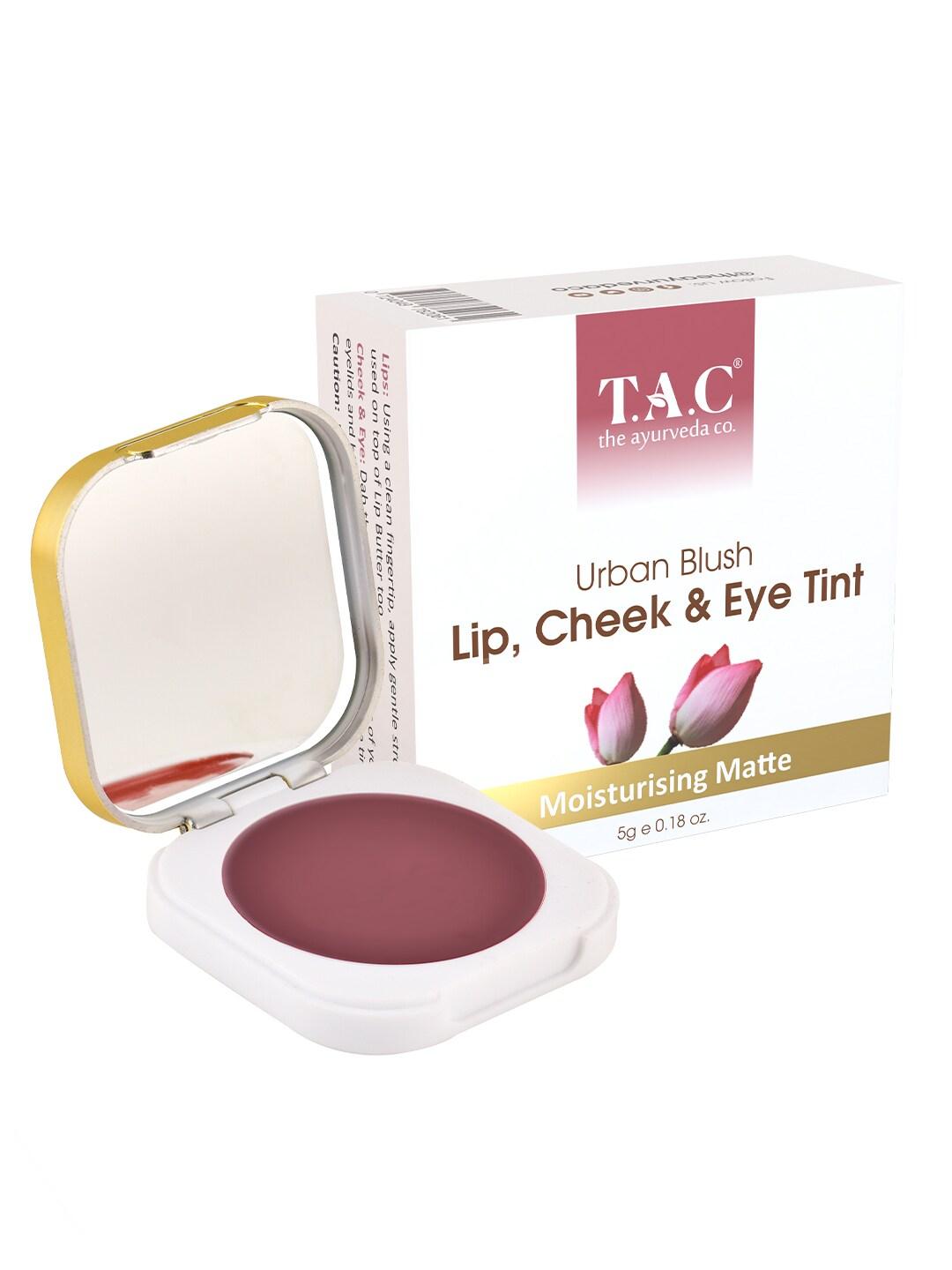 TAC - The Ayurveda Co. Unisex Urban Blush Lip & Cheek Tint With Shea Butter- 5 gm