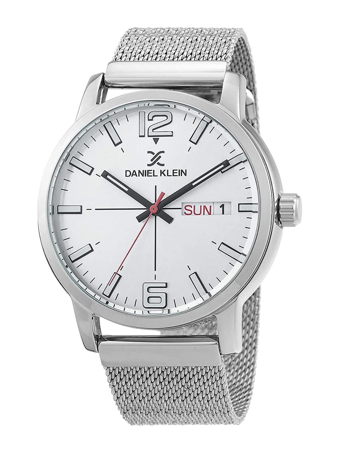 daniel-klein-men-silver-toned-dial-&-silver-toned-bracelet-style-straps-analogue-watch