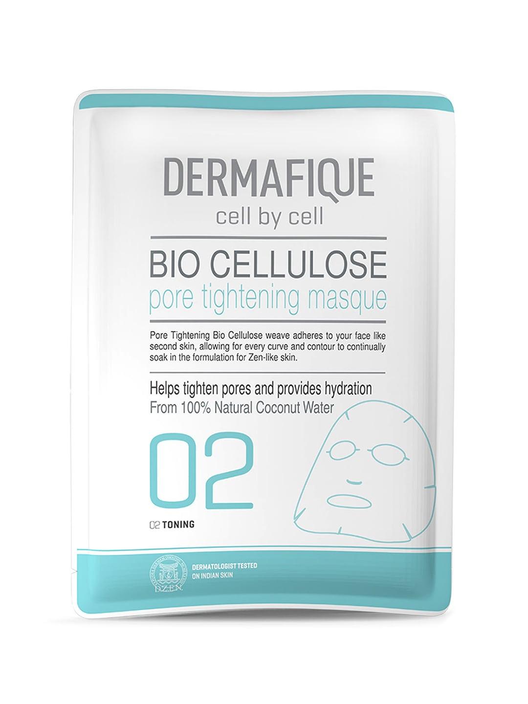 Dermafique Cell by Cell Bio Cellulose Pore Tightening Face Serum Sheet Mask