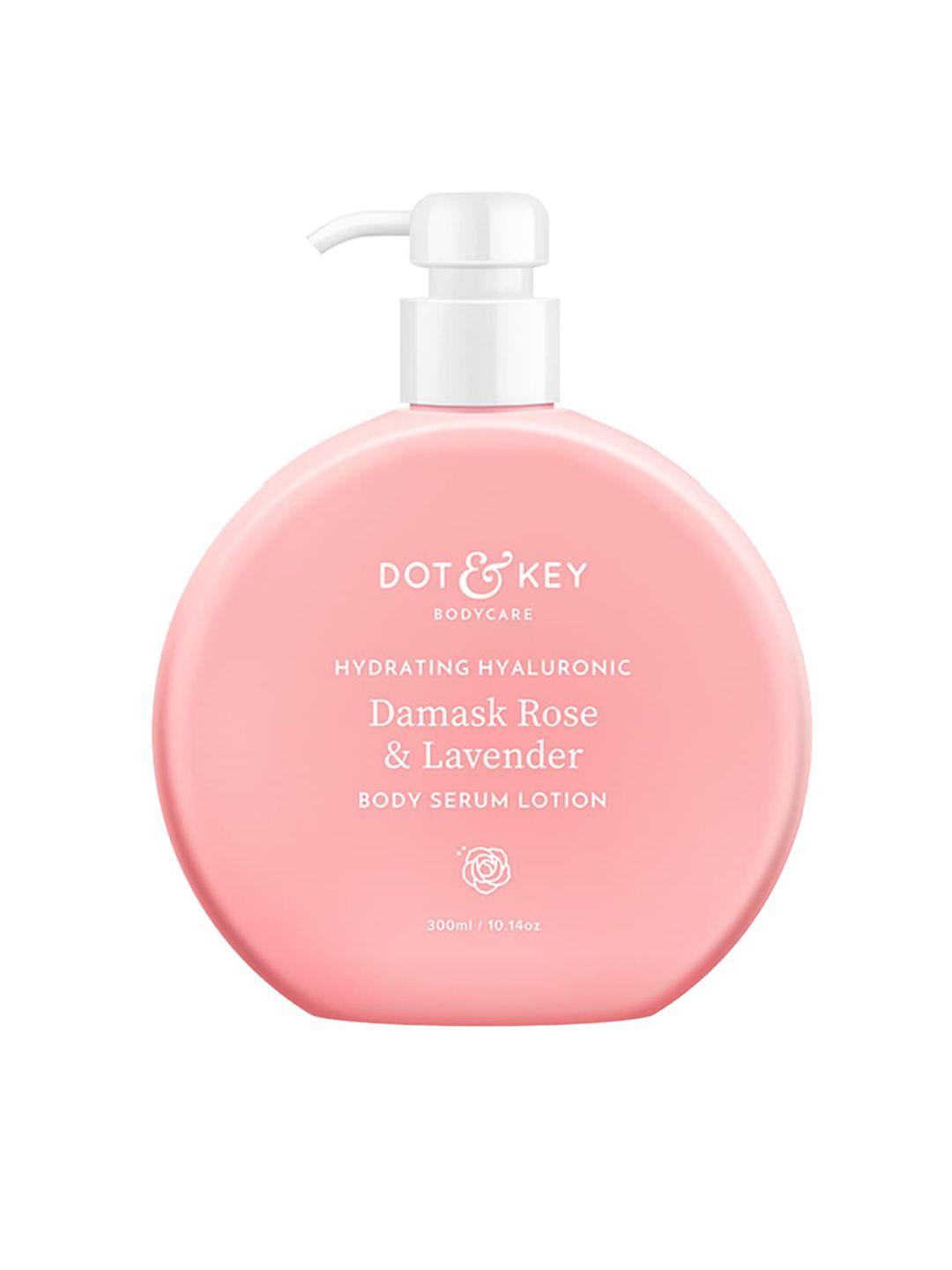 dot-&-key-unisex-hydrating-hyaluronic-damask-rose-&-lavender-body-serum-lotion