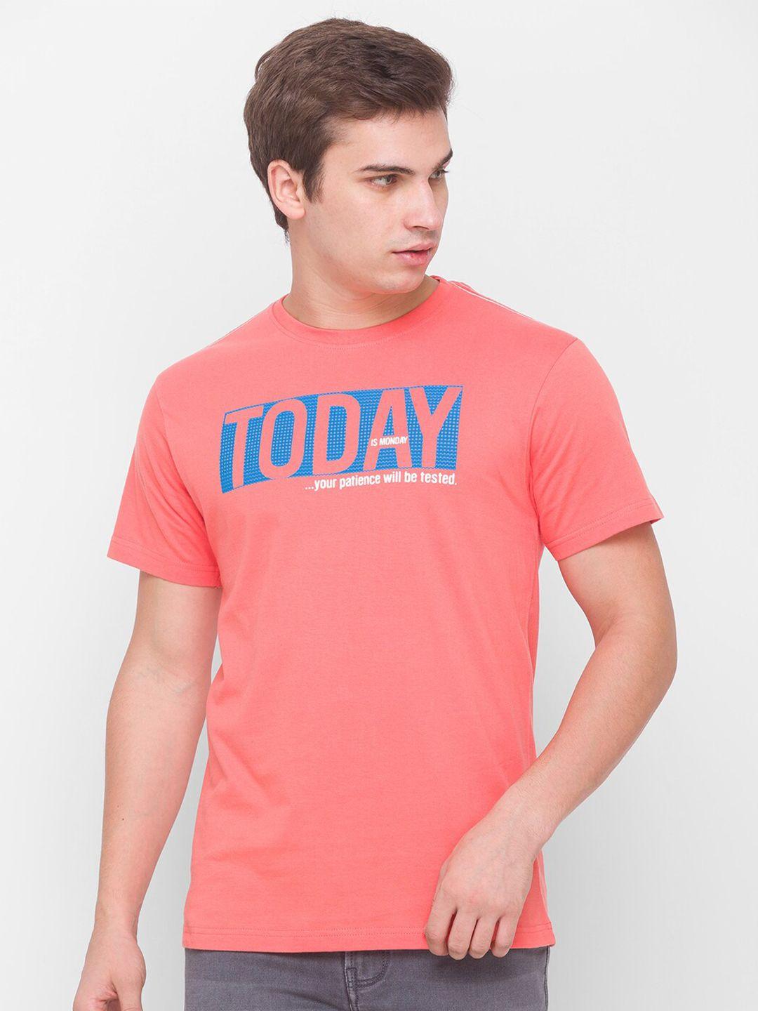 globus-men-coral-typography-printed-applique-t-shirt