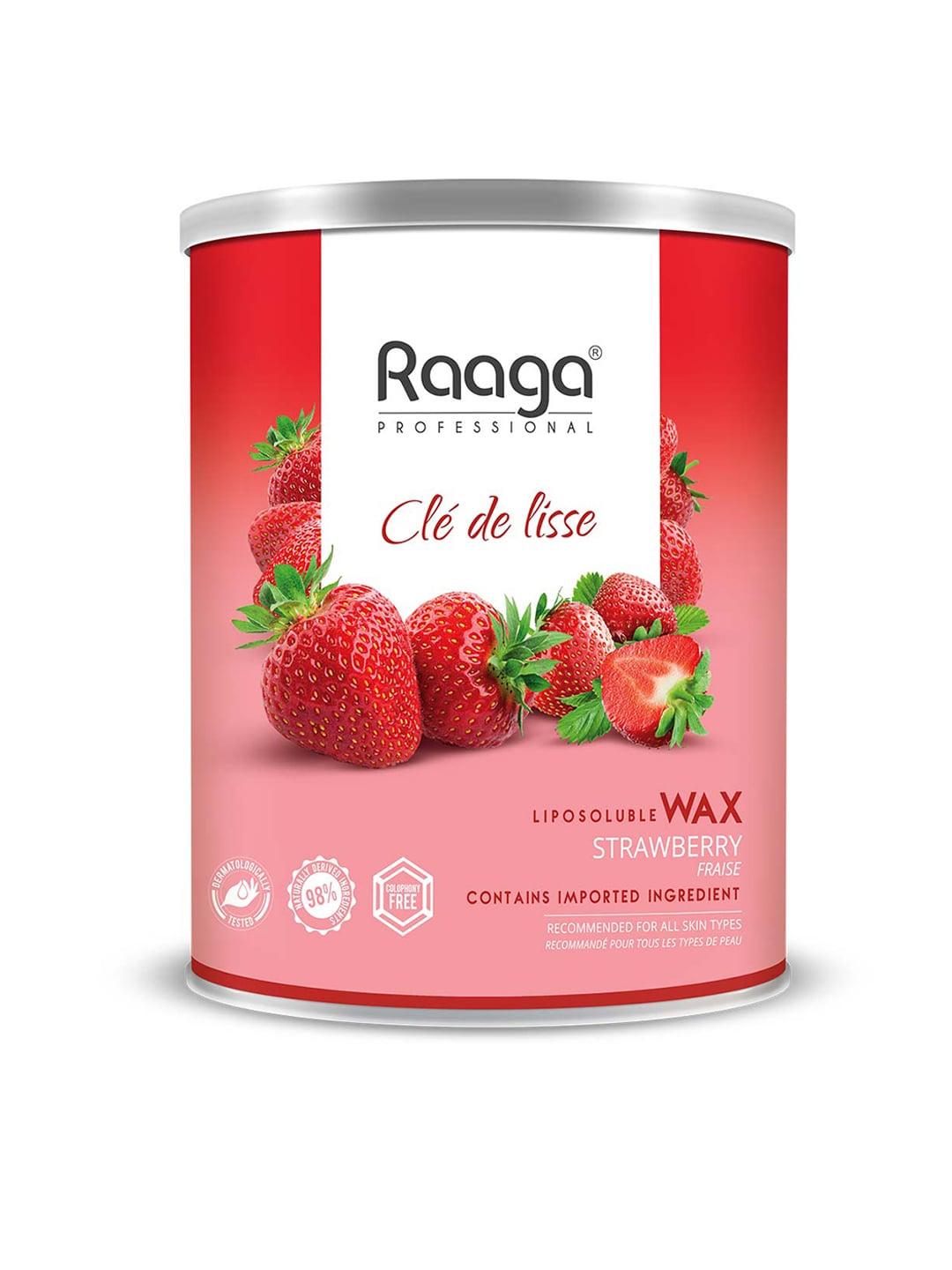 Raaga PROFESSIONAL Liposoluble Wax- Strawberry 800 ml