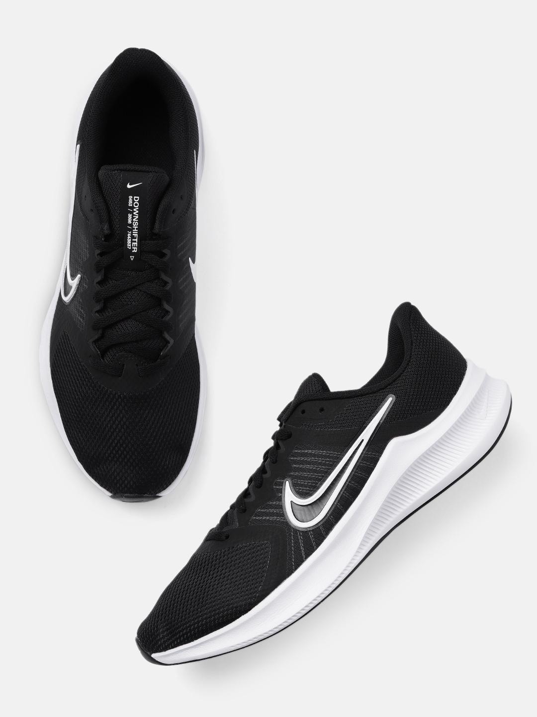 Nike Men Black Running Downshifter 11 Running Shoes
