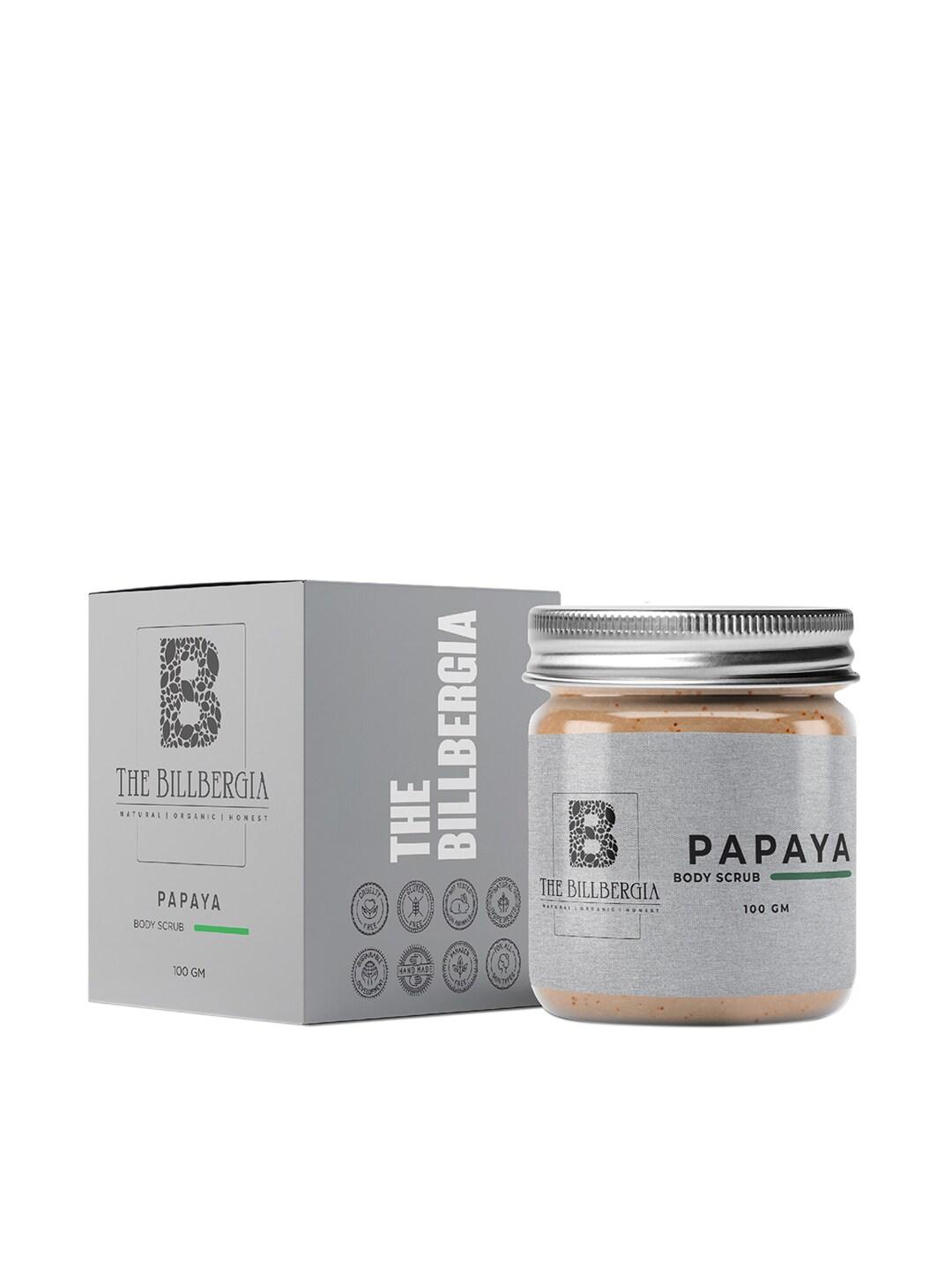 THE BILLBERGIA Papaya Body Scrub For Tan Removal & Skin Hydration 100Gm