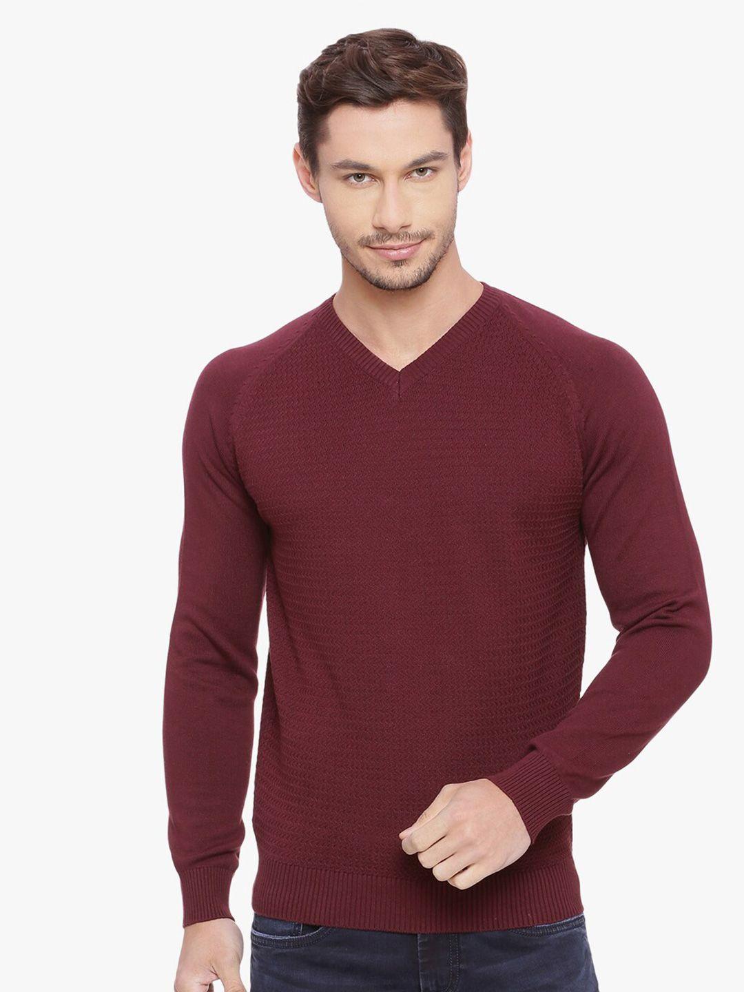 basics-men-maroon-pullover