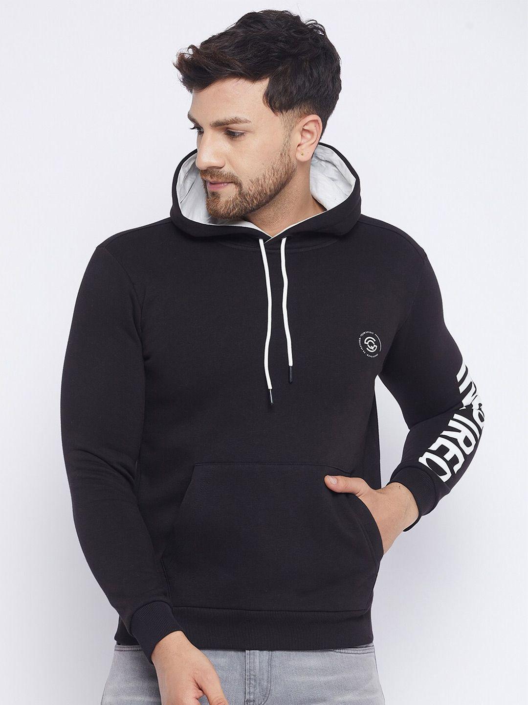 qubic-men-black-hooded-sweatshirt