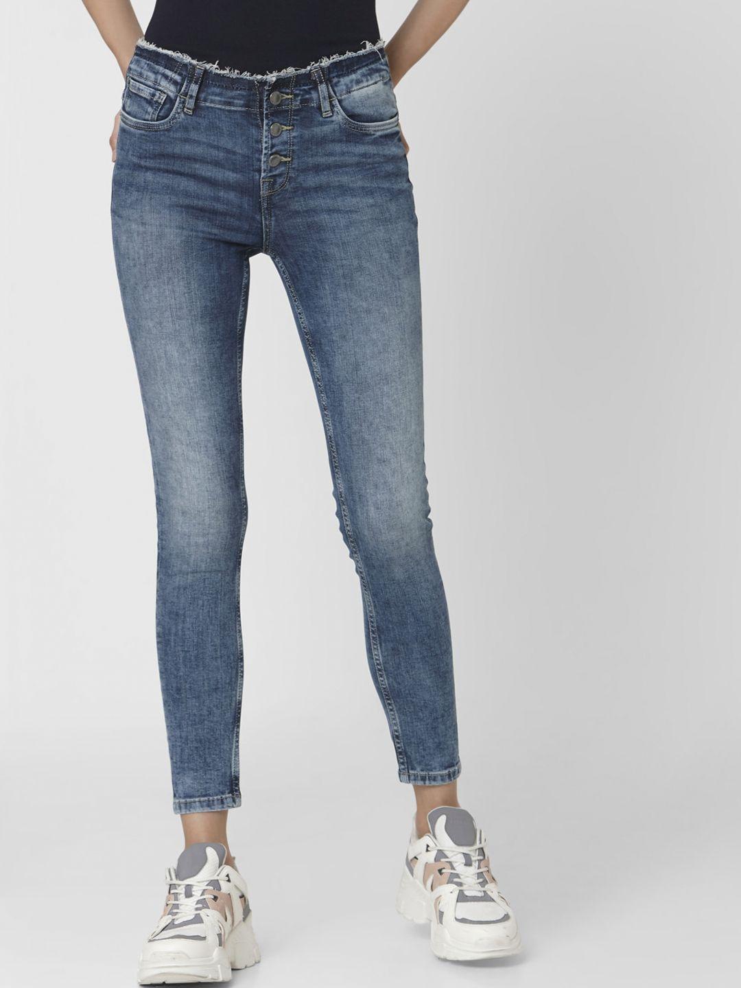 vero-moda-women-blue-skinny-fit-heavy-fade-stretchable-jeans