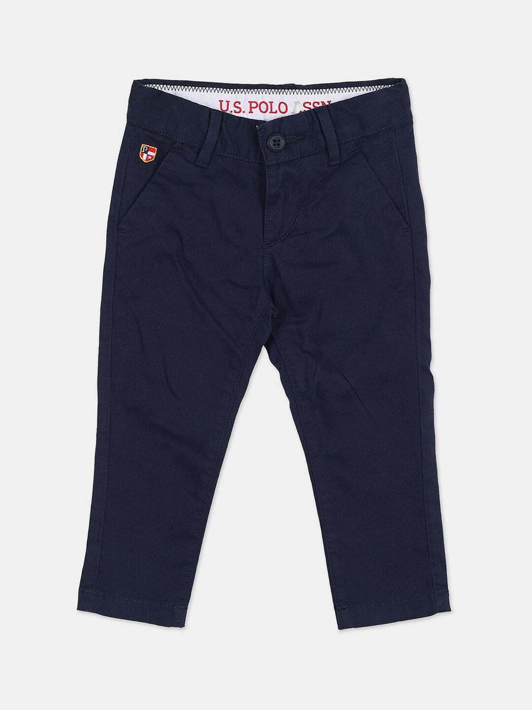 U.S. Polo Assn. Boys Blue Trousers