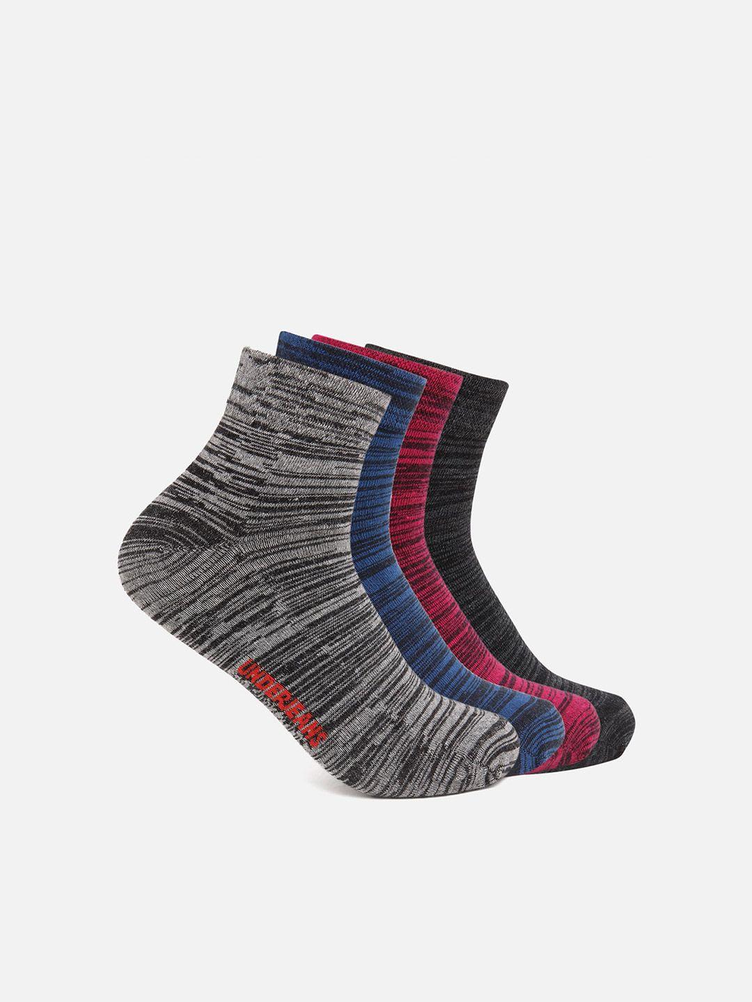 spykar-men-pack-of-4-ankle-length-non-terry-socks