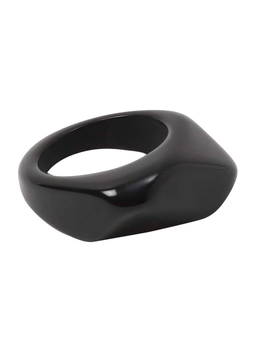 forever-21-black-solid-resin-finger-ring