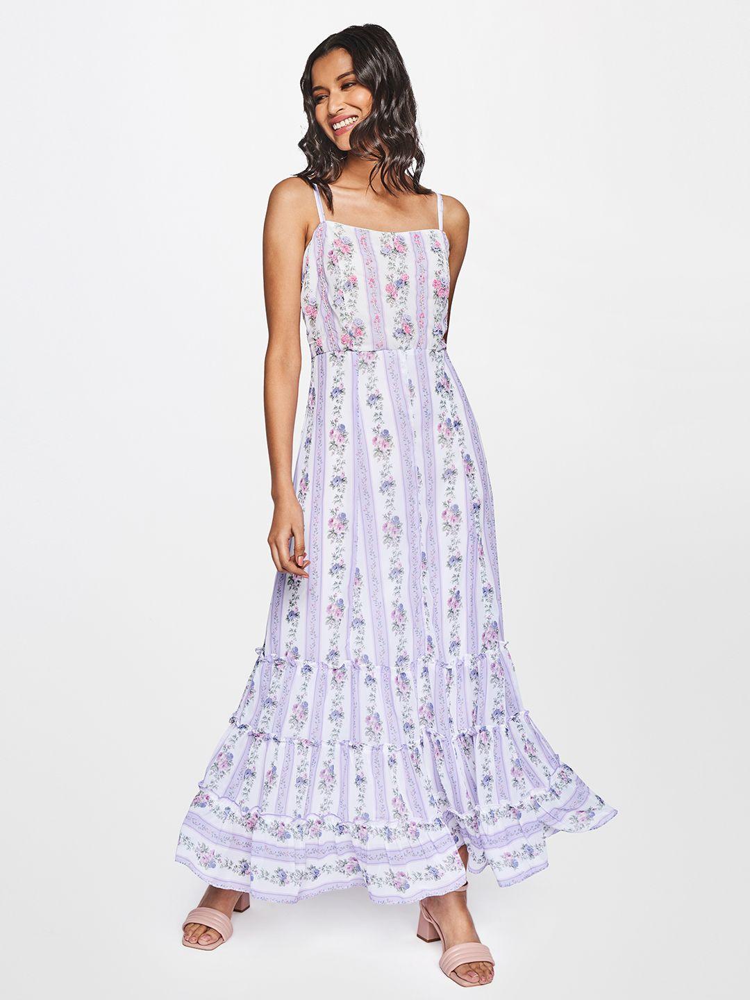 and-white-floral-maxi-dress
