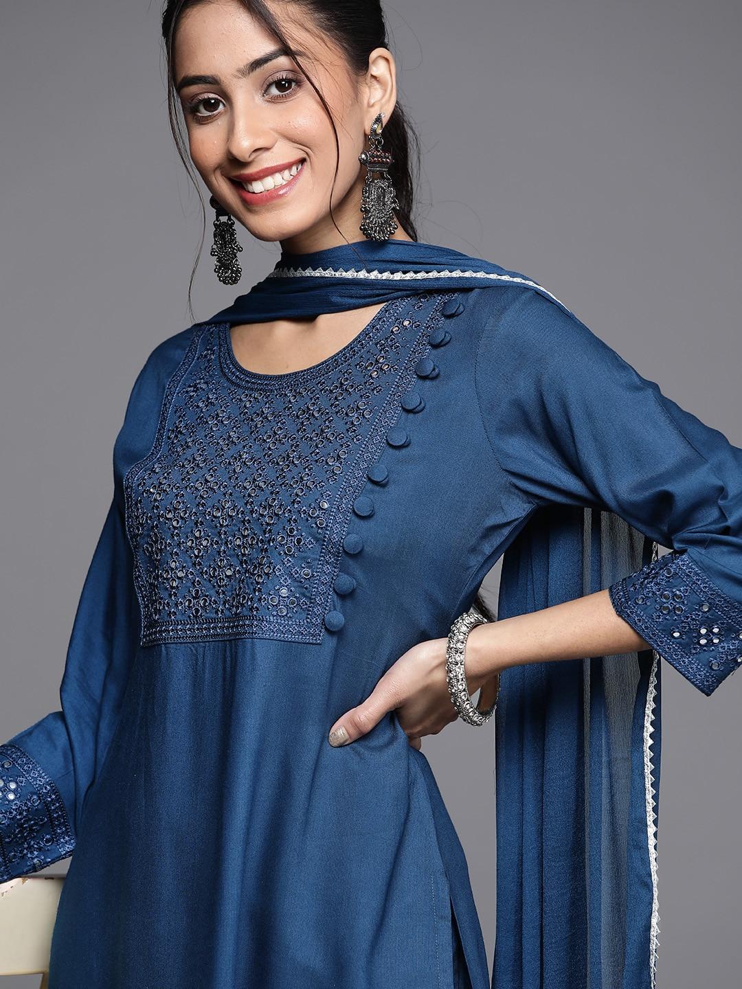 libas-women-blue-embroidered-kurta-with-palazzos-&-dupatta