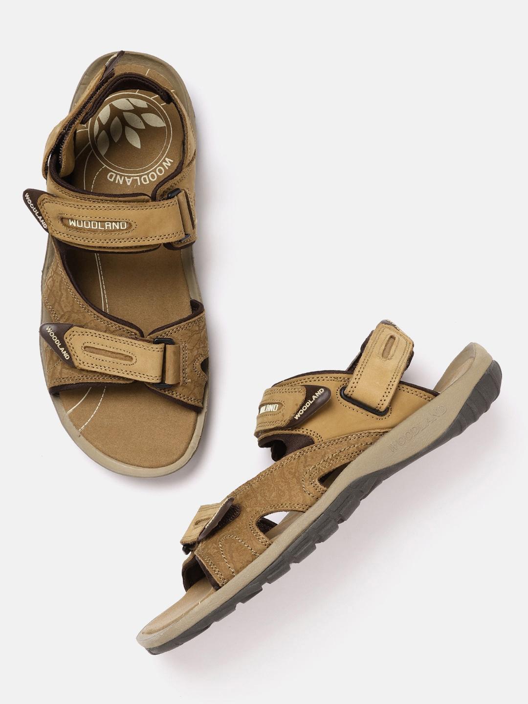 woodland-men-camel-brown-textured-nubuck-sports-sandals