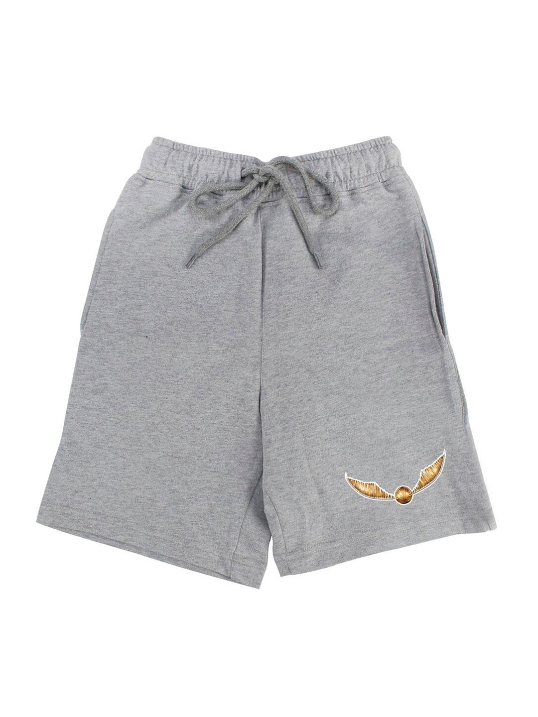 Harry Potter by Wear Your Mind Boys Grey Harry Potter Printed Shorts