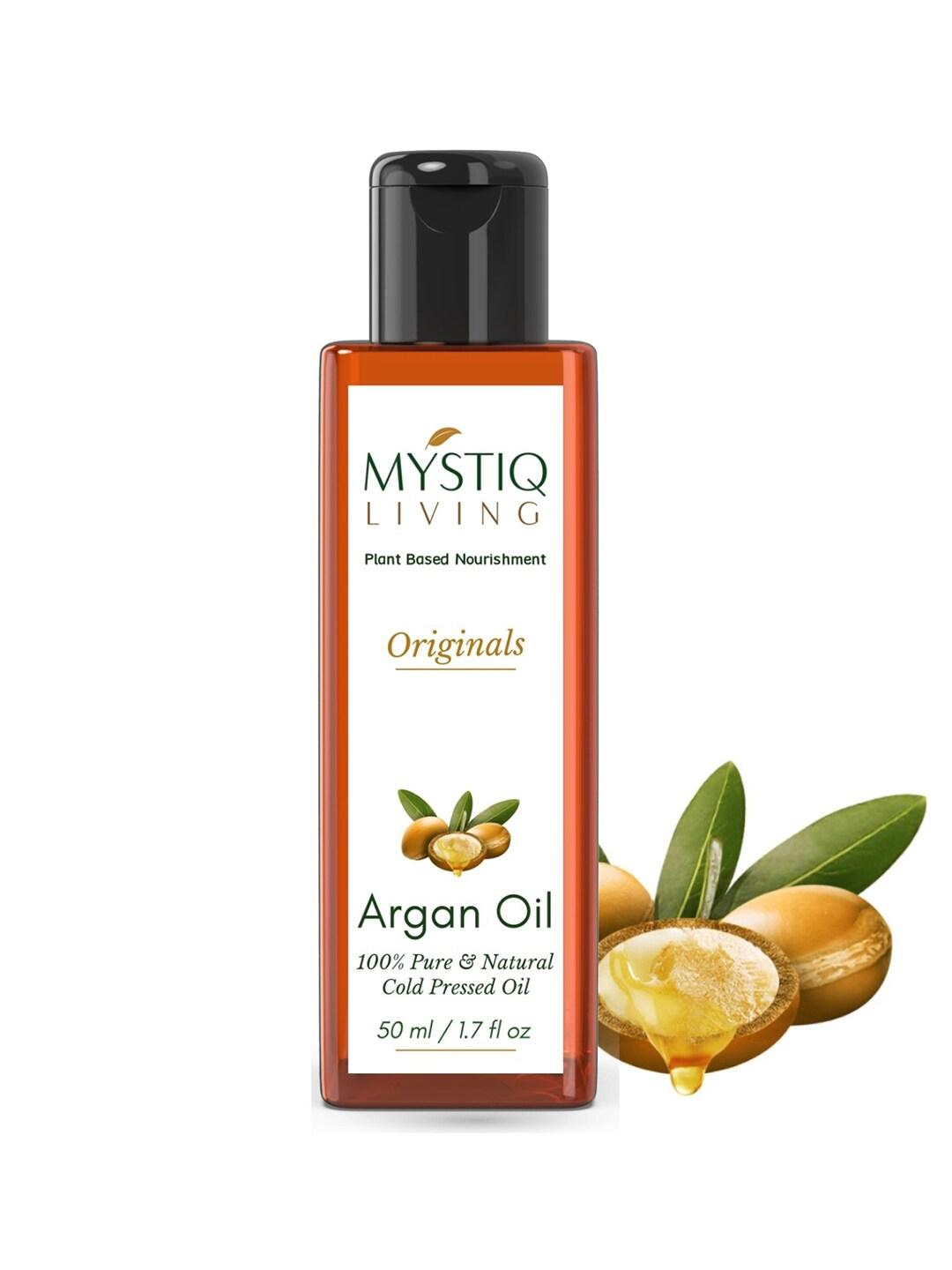 MYSTIQ LIVING 100% Pure & Natural Originals Cold Pressed Argan Oil - 50 ml